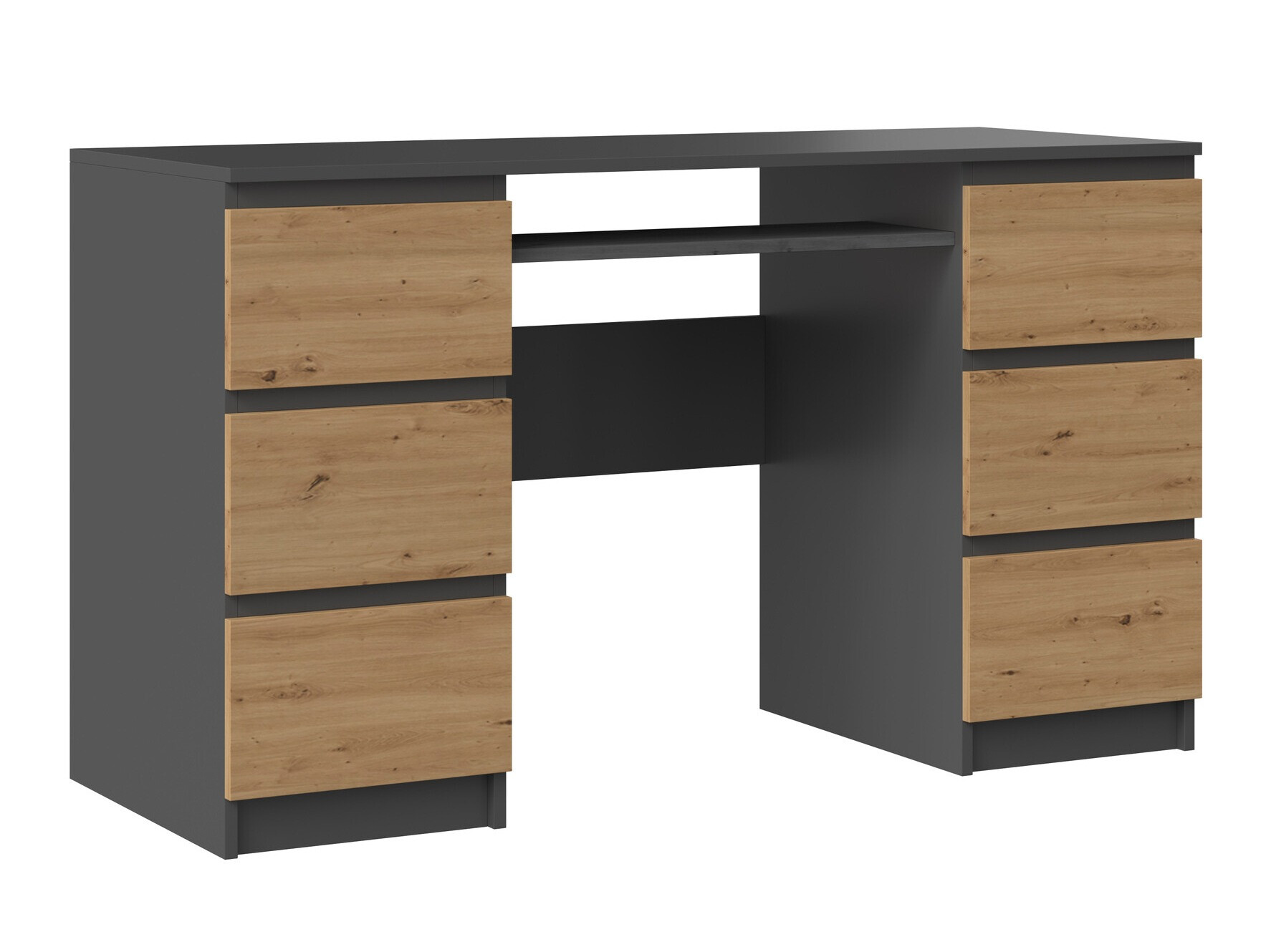 Íróasztal Mandeville 178 (Antracit + Artisan tölgy)