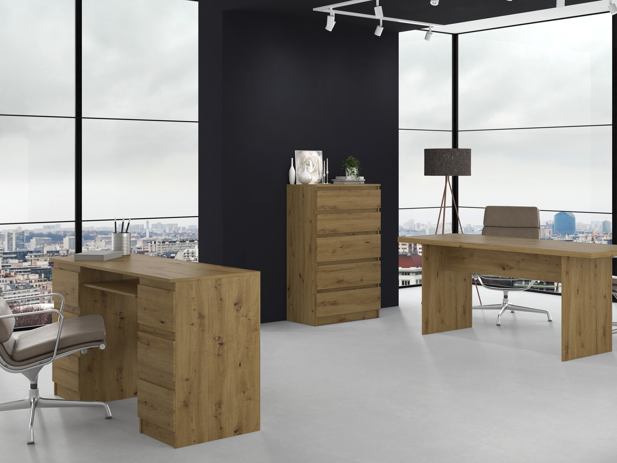 Komód Elbvelu 104 (Artisan tölgy)