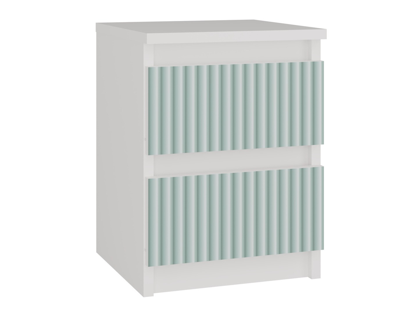Éjjeliszekrény Mortore 103 (Világos menta)