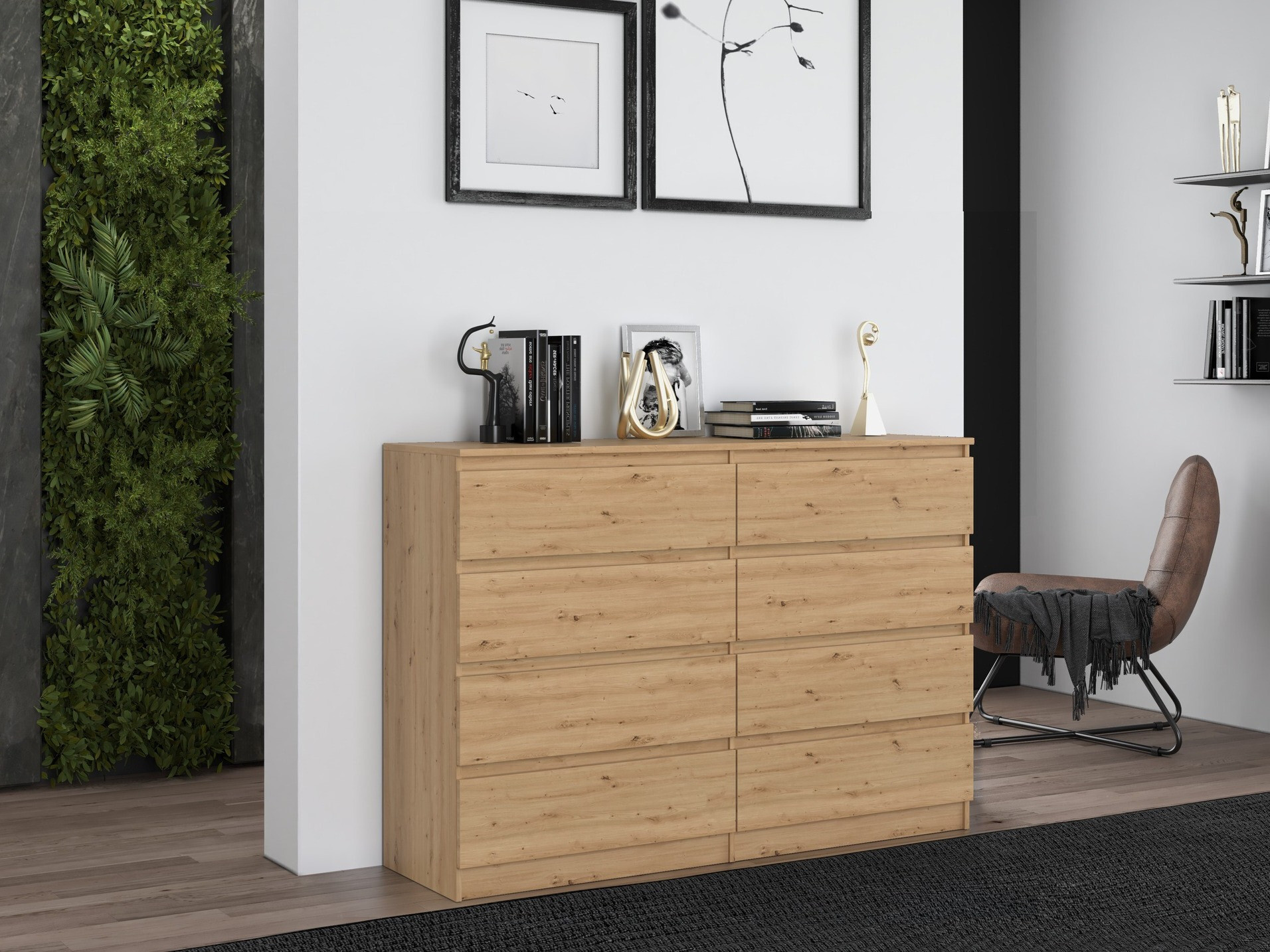 Komód Elbvelu 100 (Artisan tölgy)