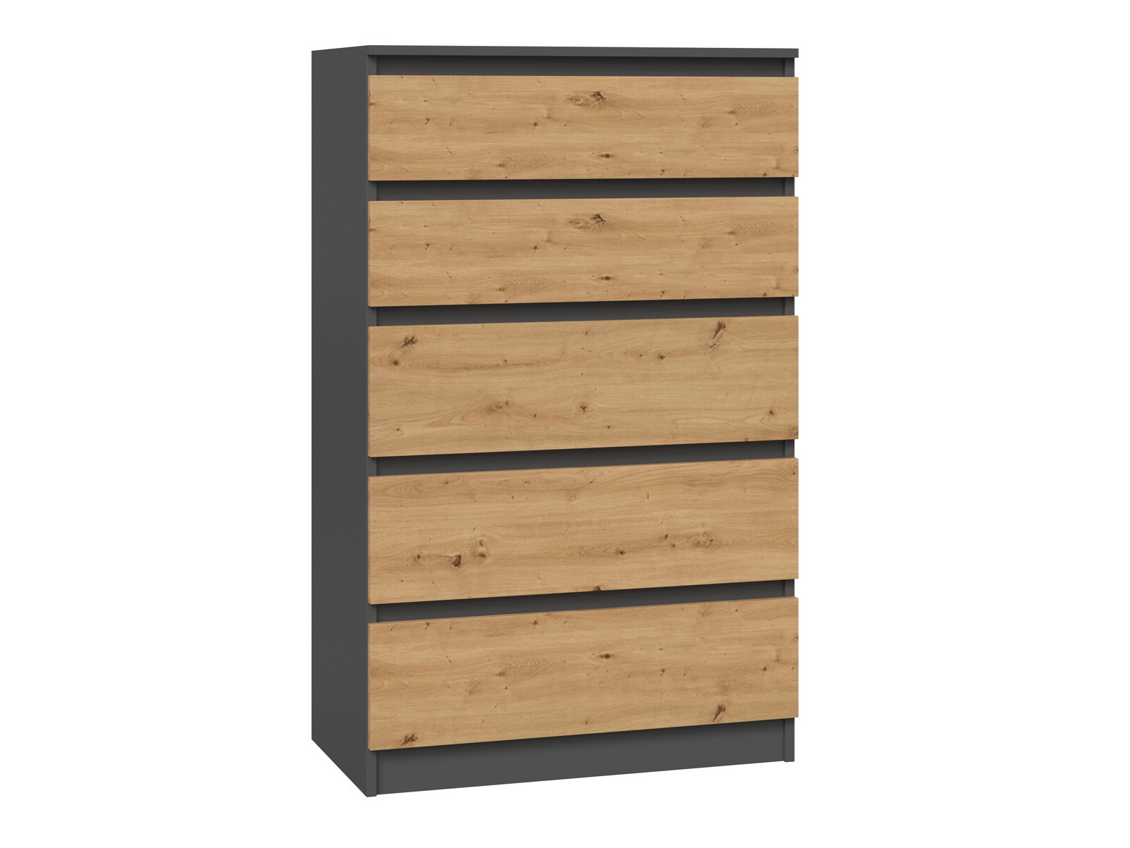 Komód Elbvelu 104 (Antracit + Artisan tölgy)