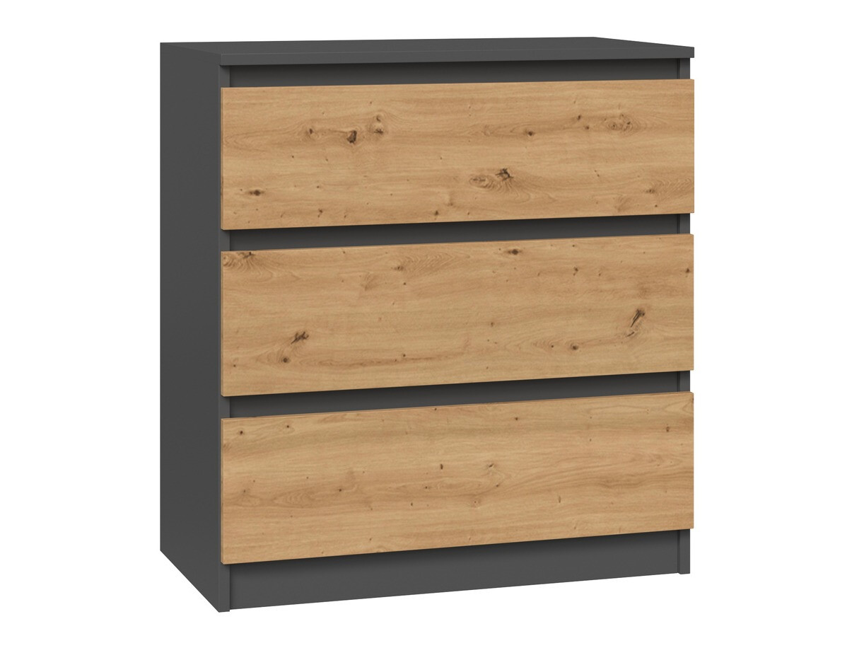 Komód Elbvelu 106 (Antracit + Artisan tölgy)