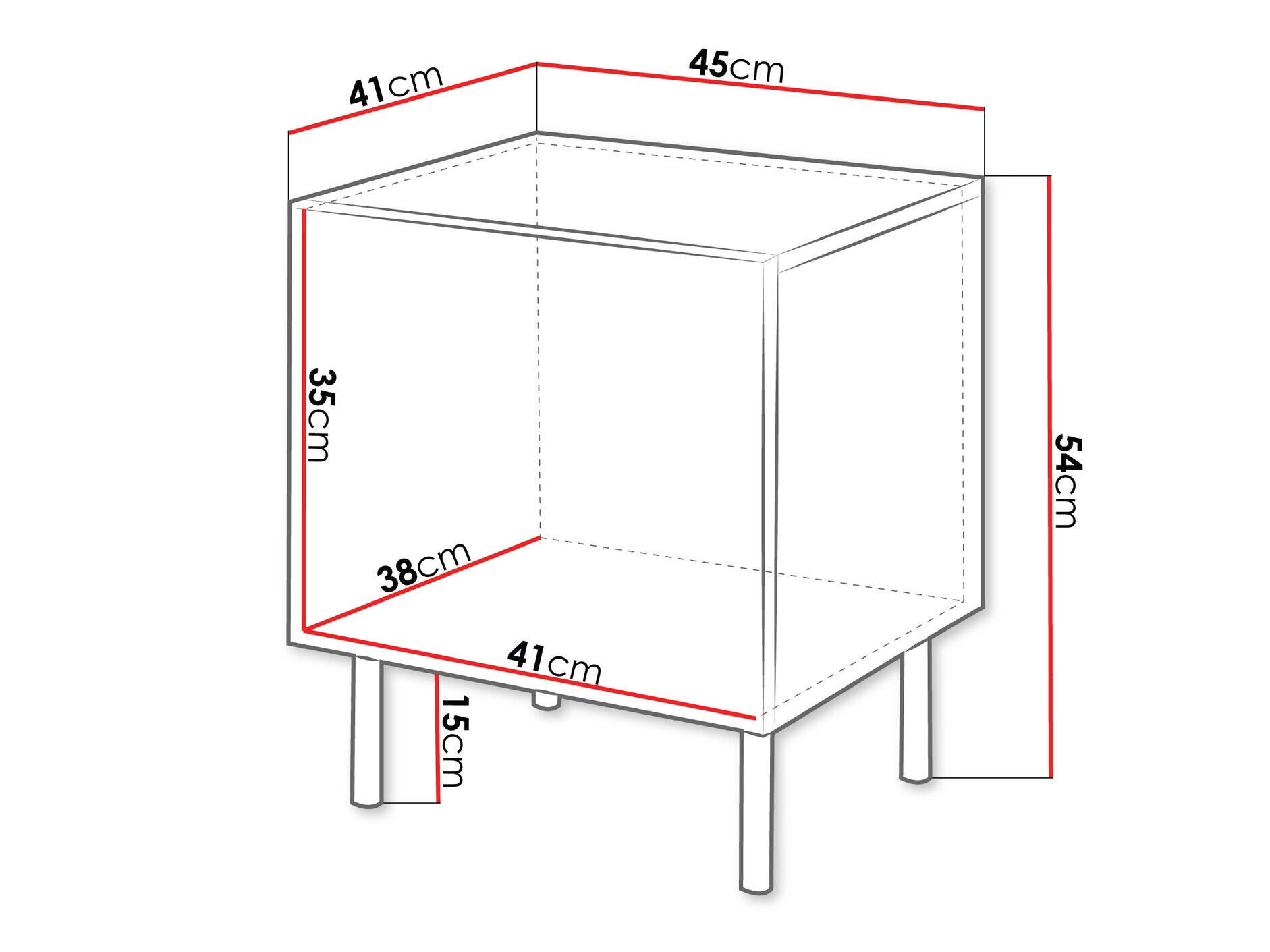 Éjjeliszekrény szett Studium