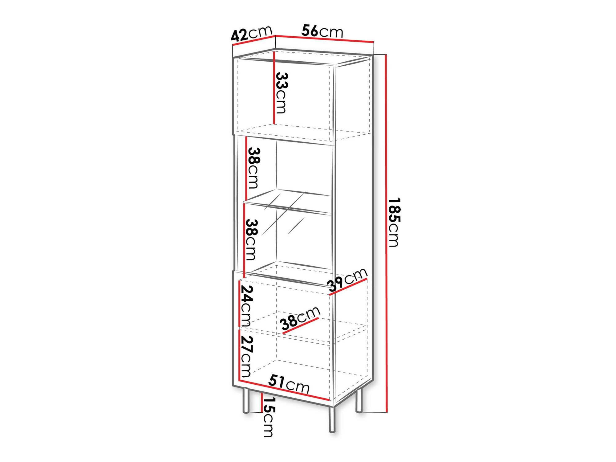 Könyvespolc Livsevi 106