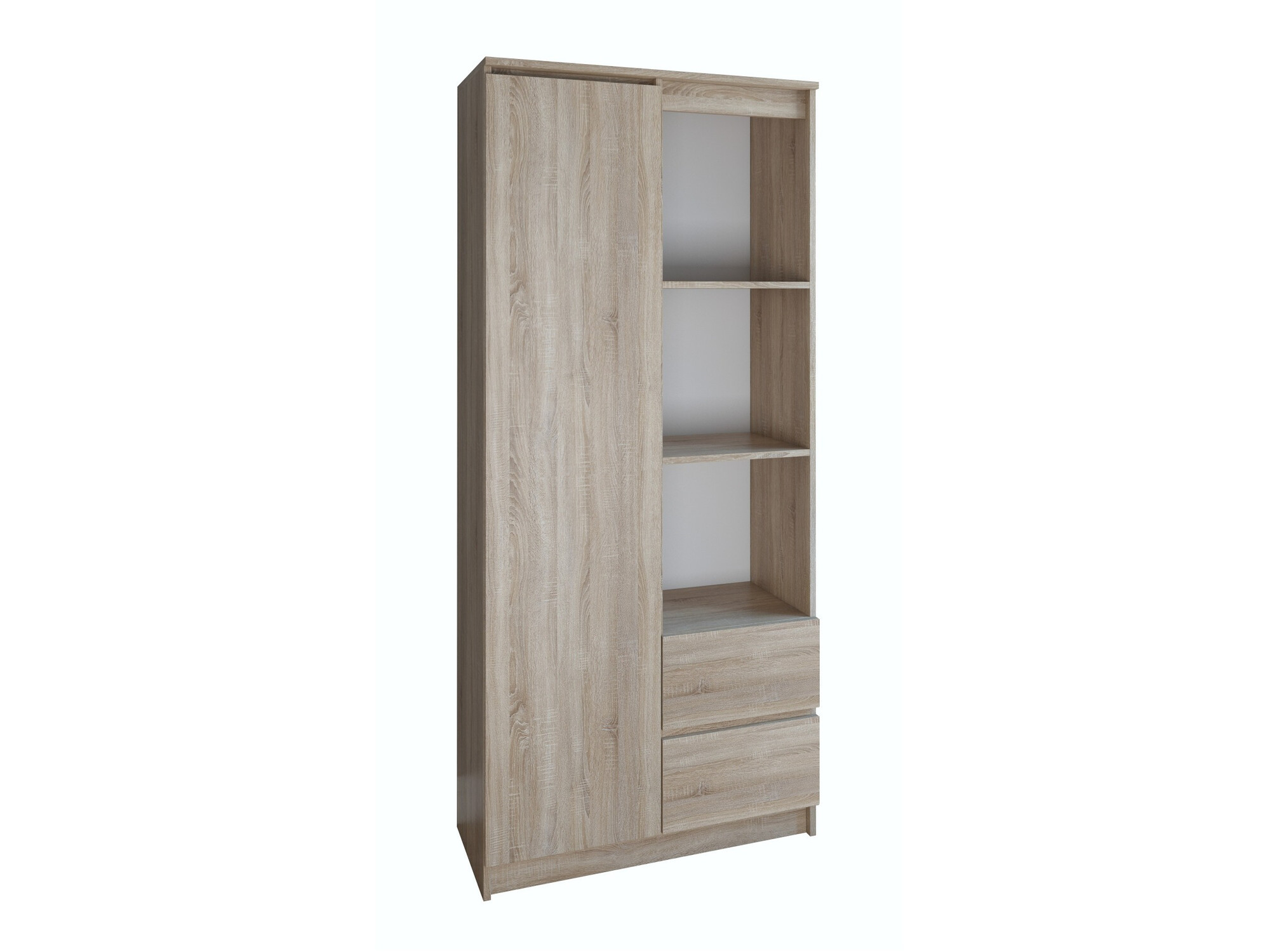 Könyvespolc Mandeville 182 (Sonoma tölgy)