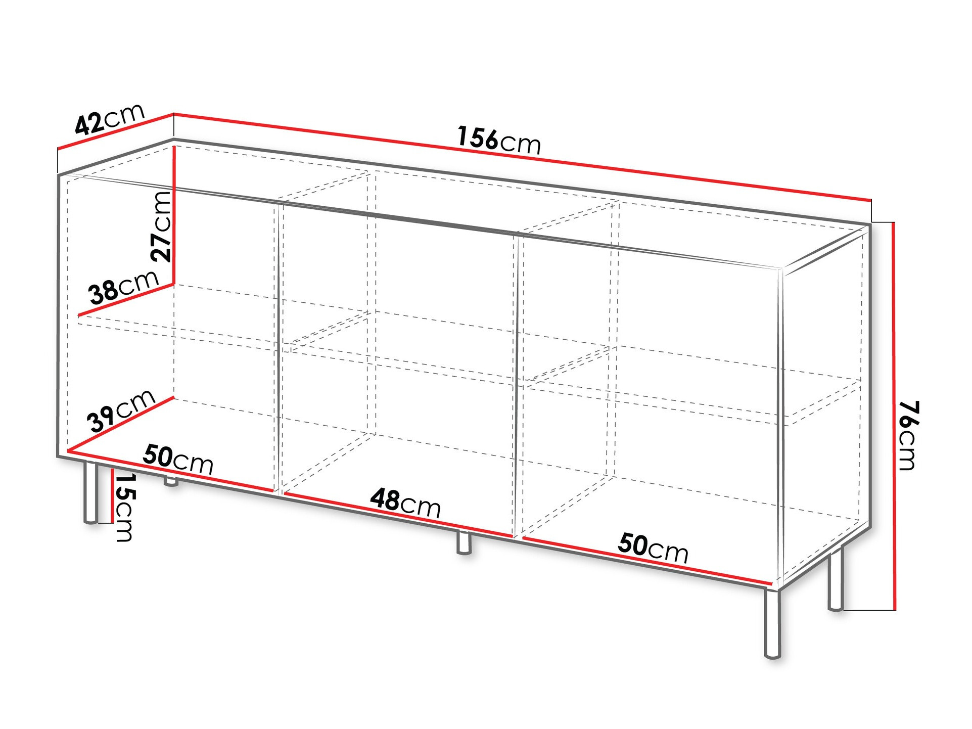 Szekrény Livsevi 100