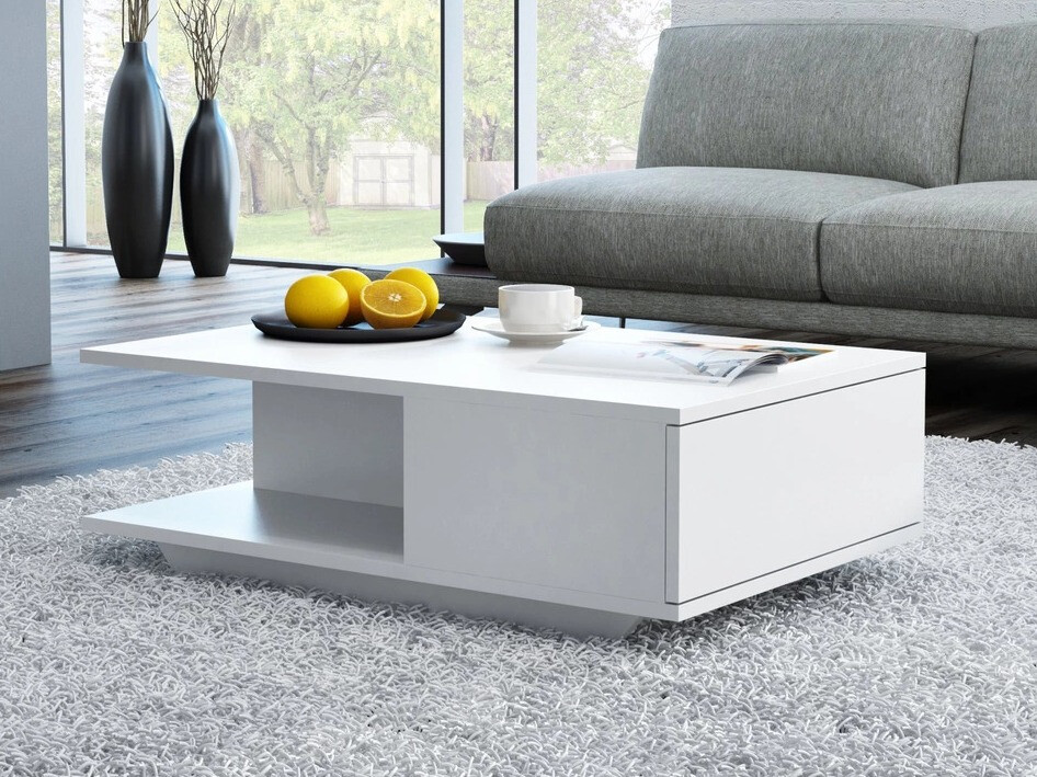 Dohányzóasztal Mandeville 205 (Fehér)