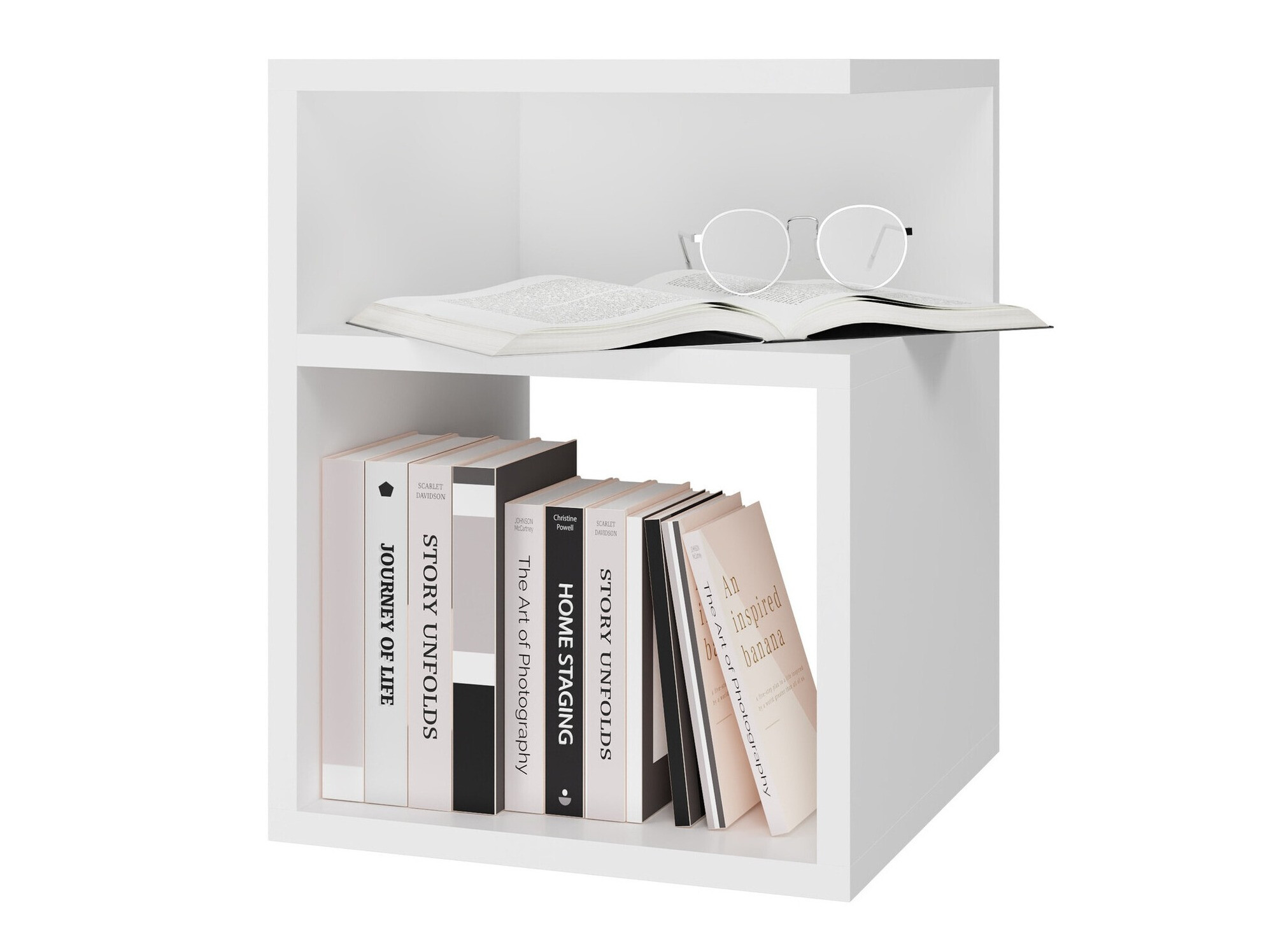 Éjjeliszekrény Mandeville 202 (Fehér)