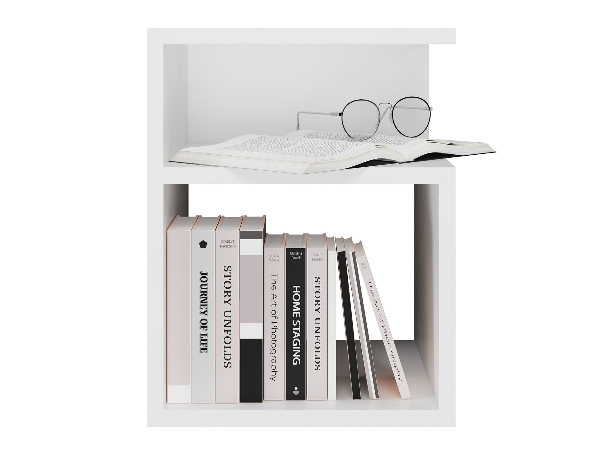 Éjjeliszekrény Mandeville 202 (Fehér)