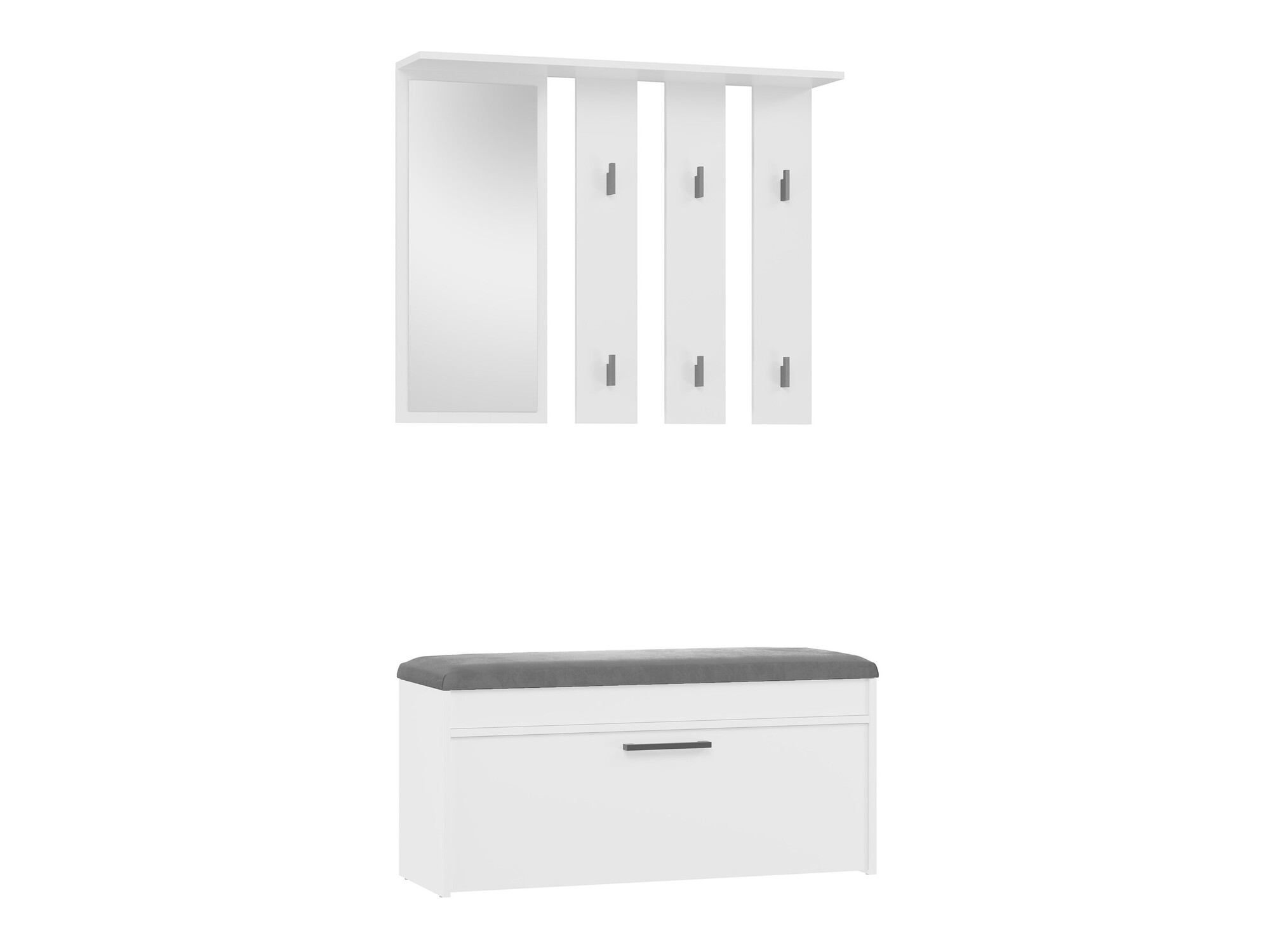 Előszoba garnitúra Mandeville 218 (Fehér)