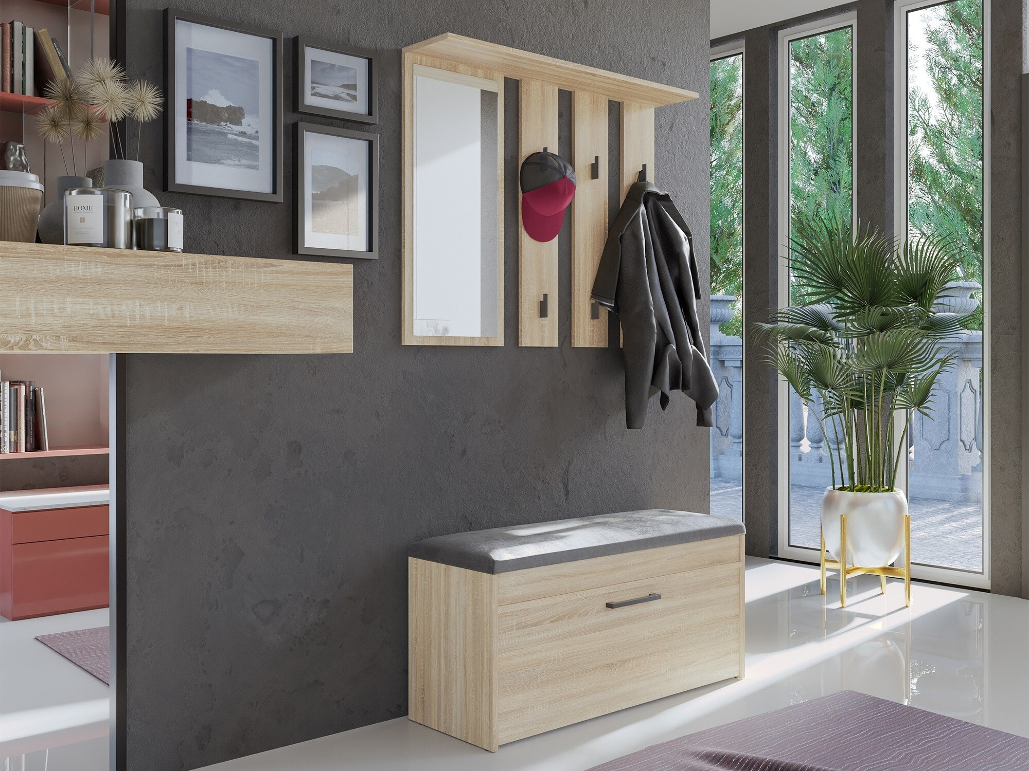 Fogas Mandeville 210 (Sonoma tölgy)