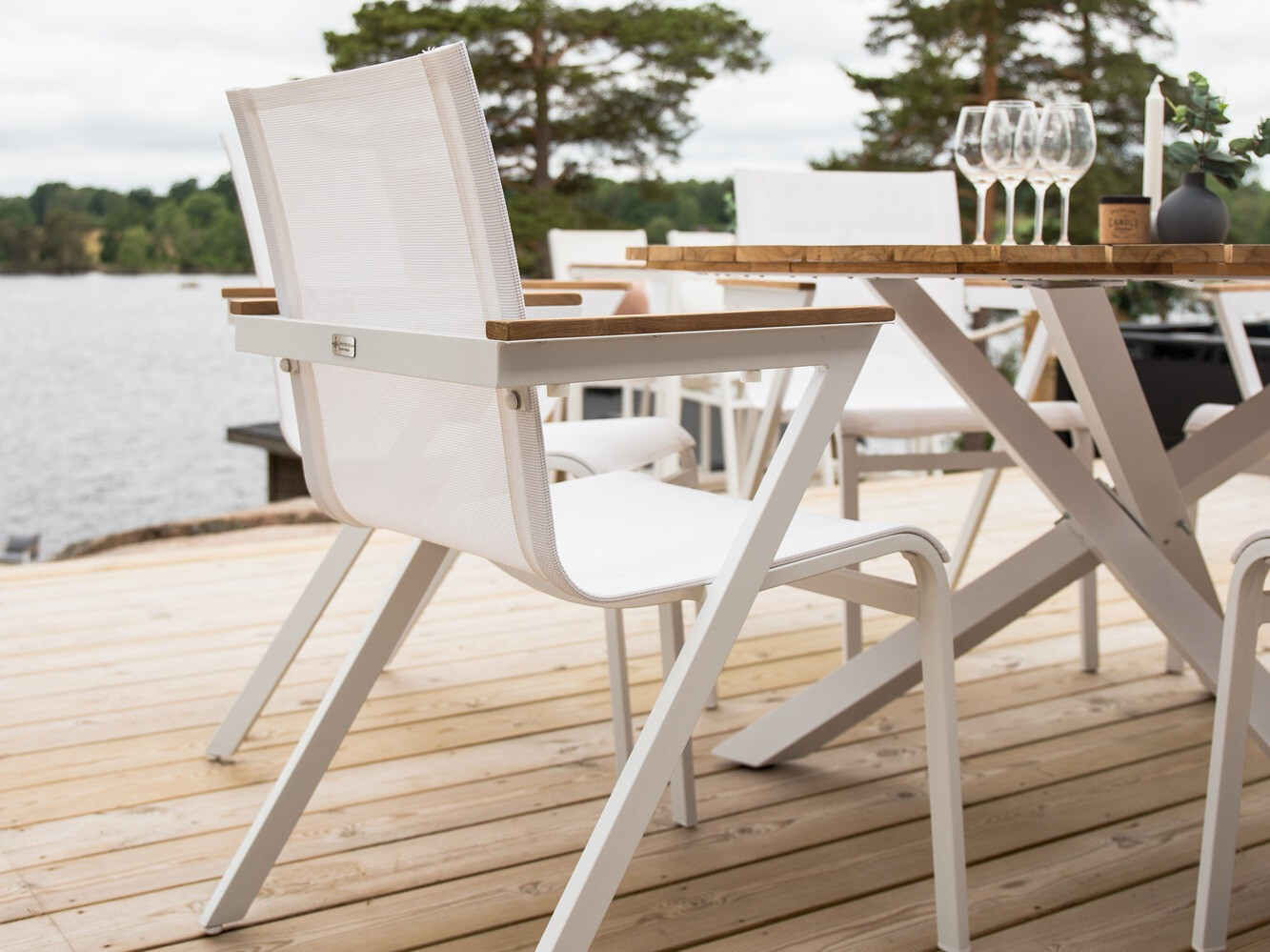 Kerti szék Dallas 679 (Fehér)