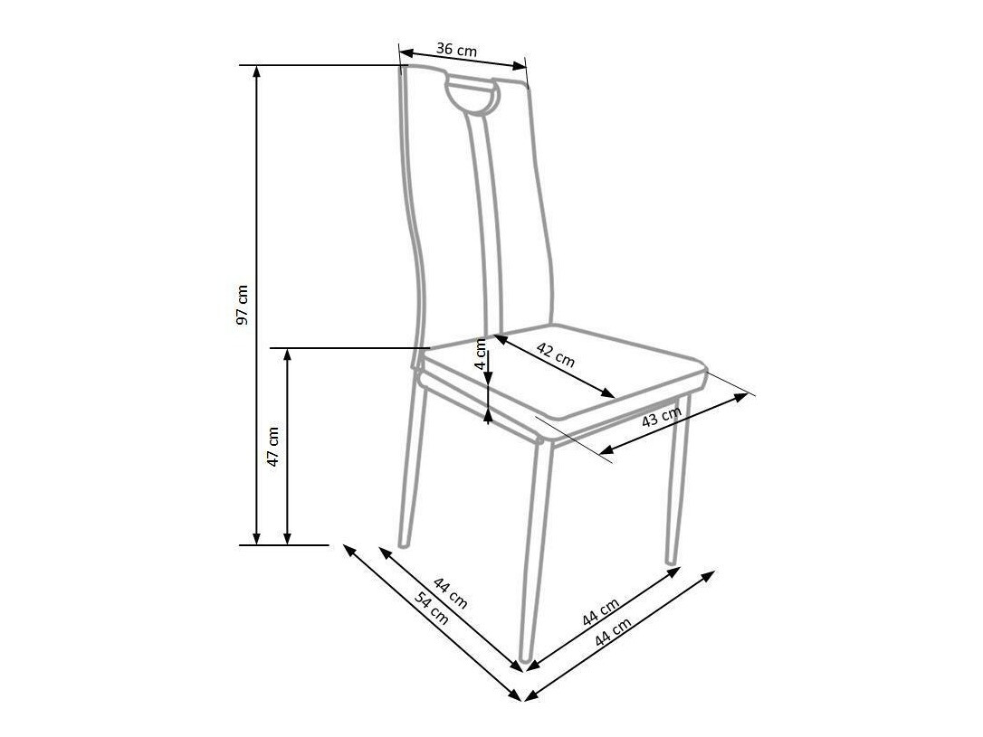 Szék Houston 252 (Cappuccino)