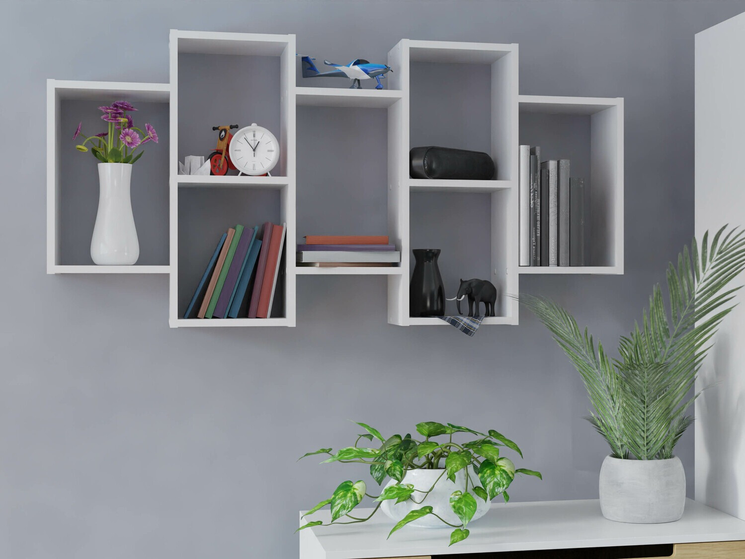 Fali polc Mandeville 226 (Fehér)