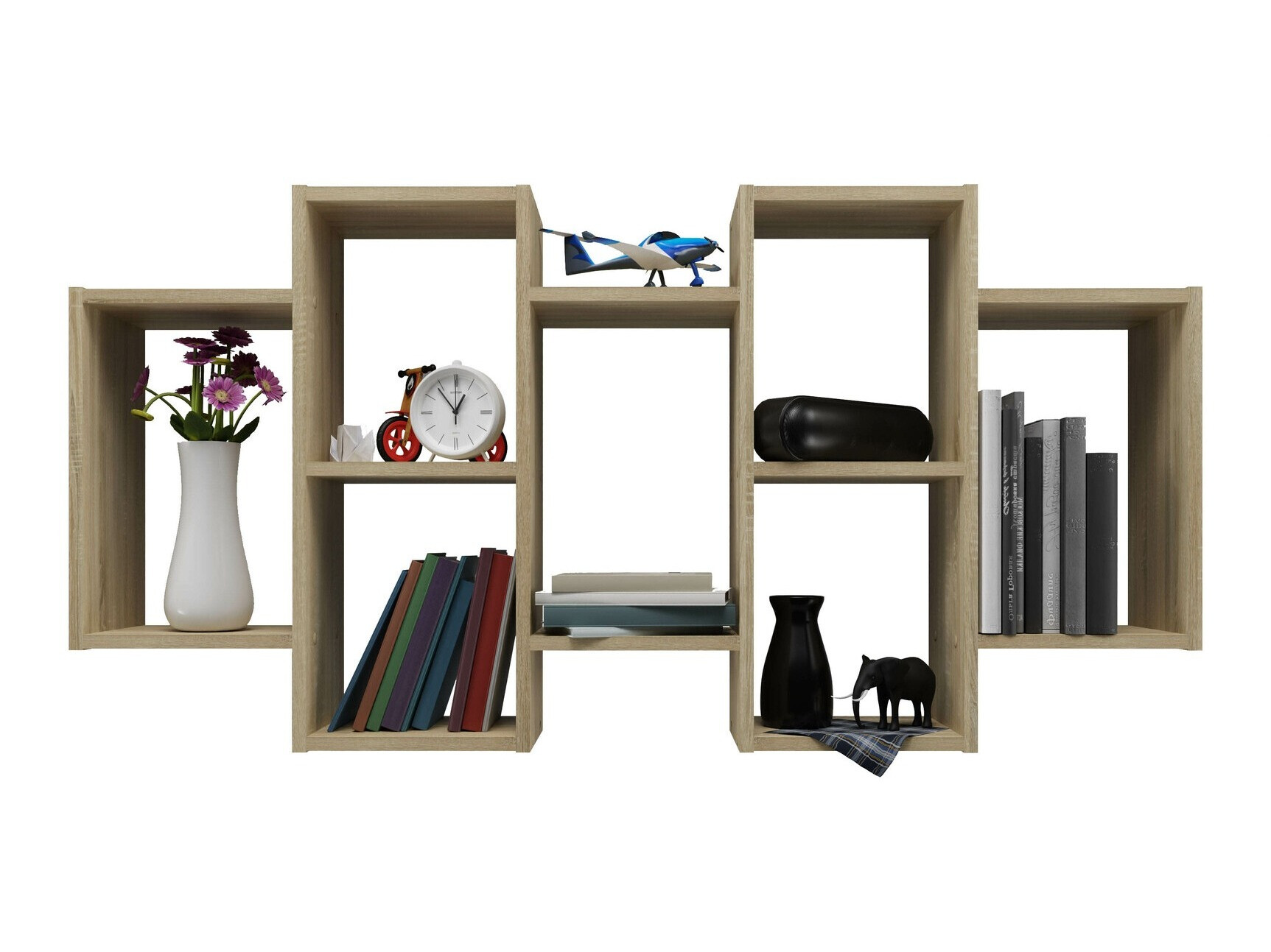 Fali polc Mandeville 226 (Sonoma tölgy)