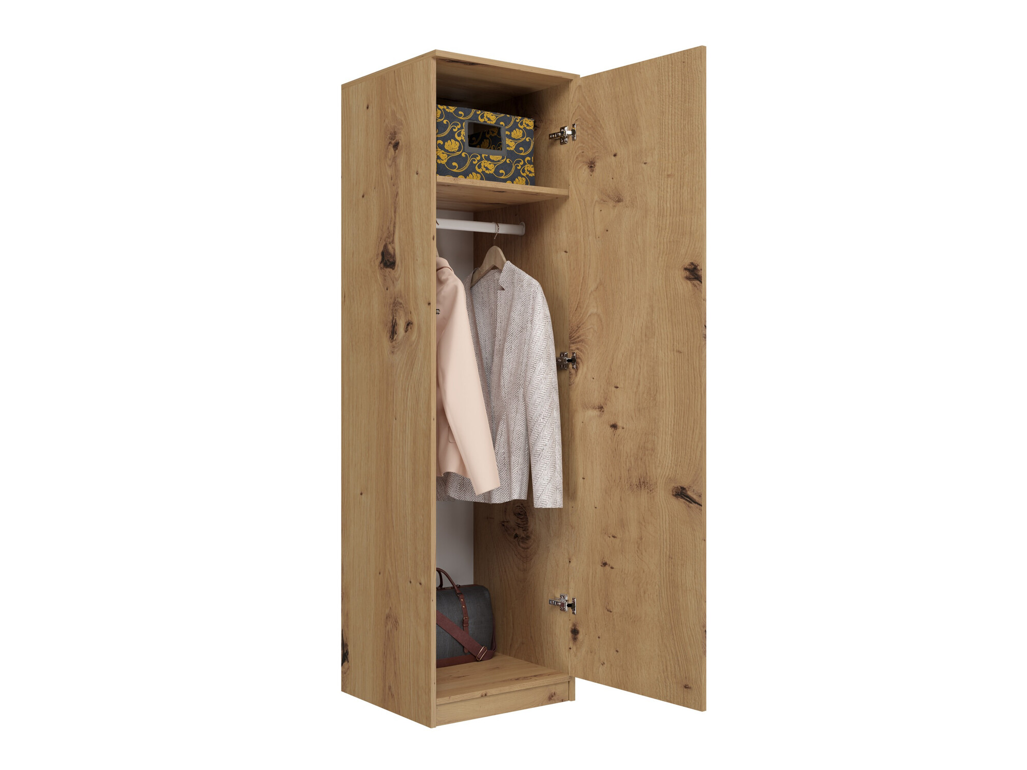 Gardróbszekrény Elbvelu 118 (Artisan tölgy)