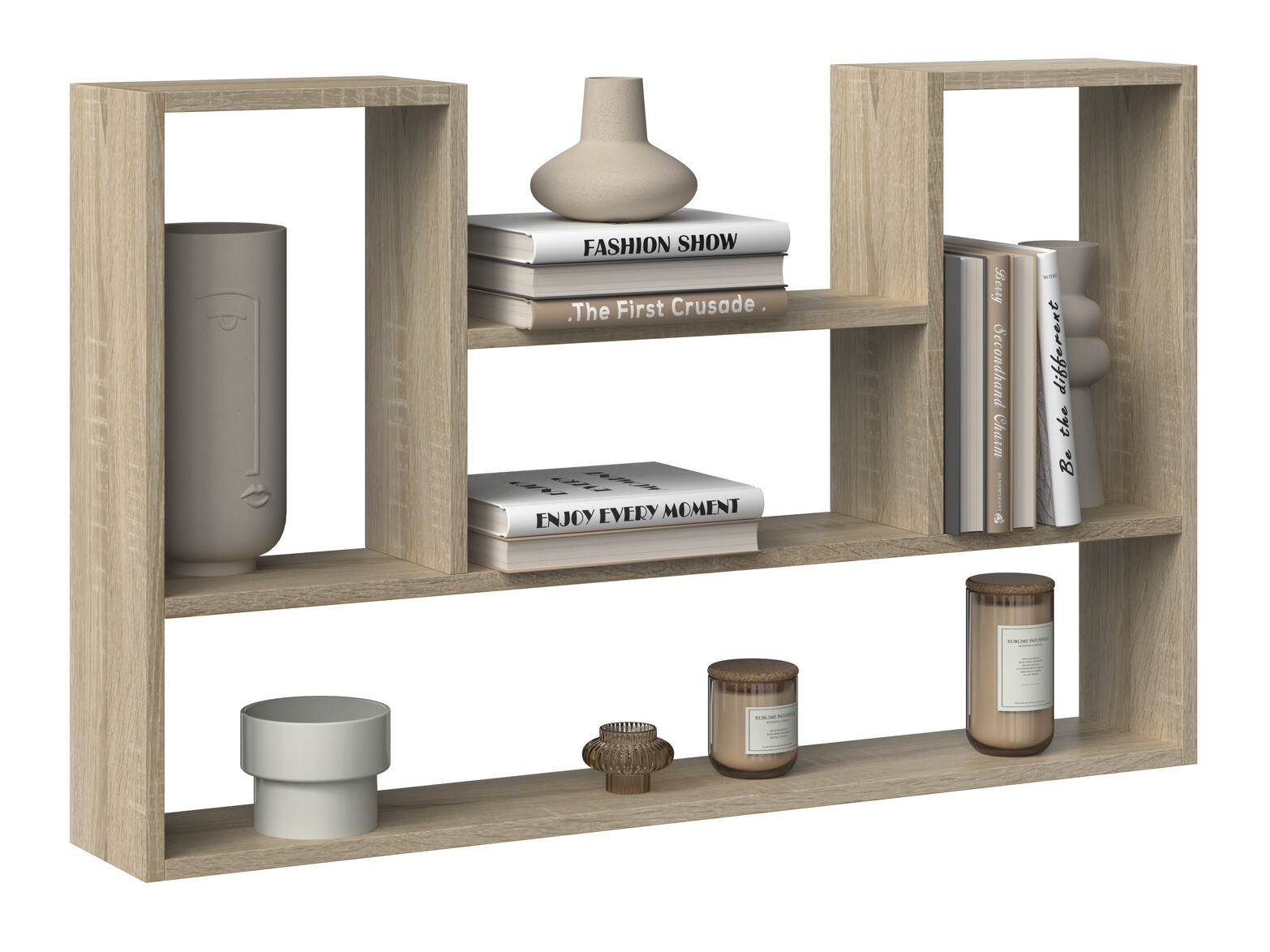 Polc Mandeville 225 (Sonoma tölgy)