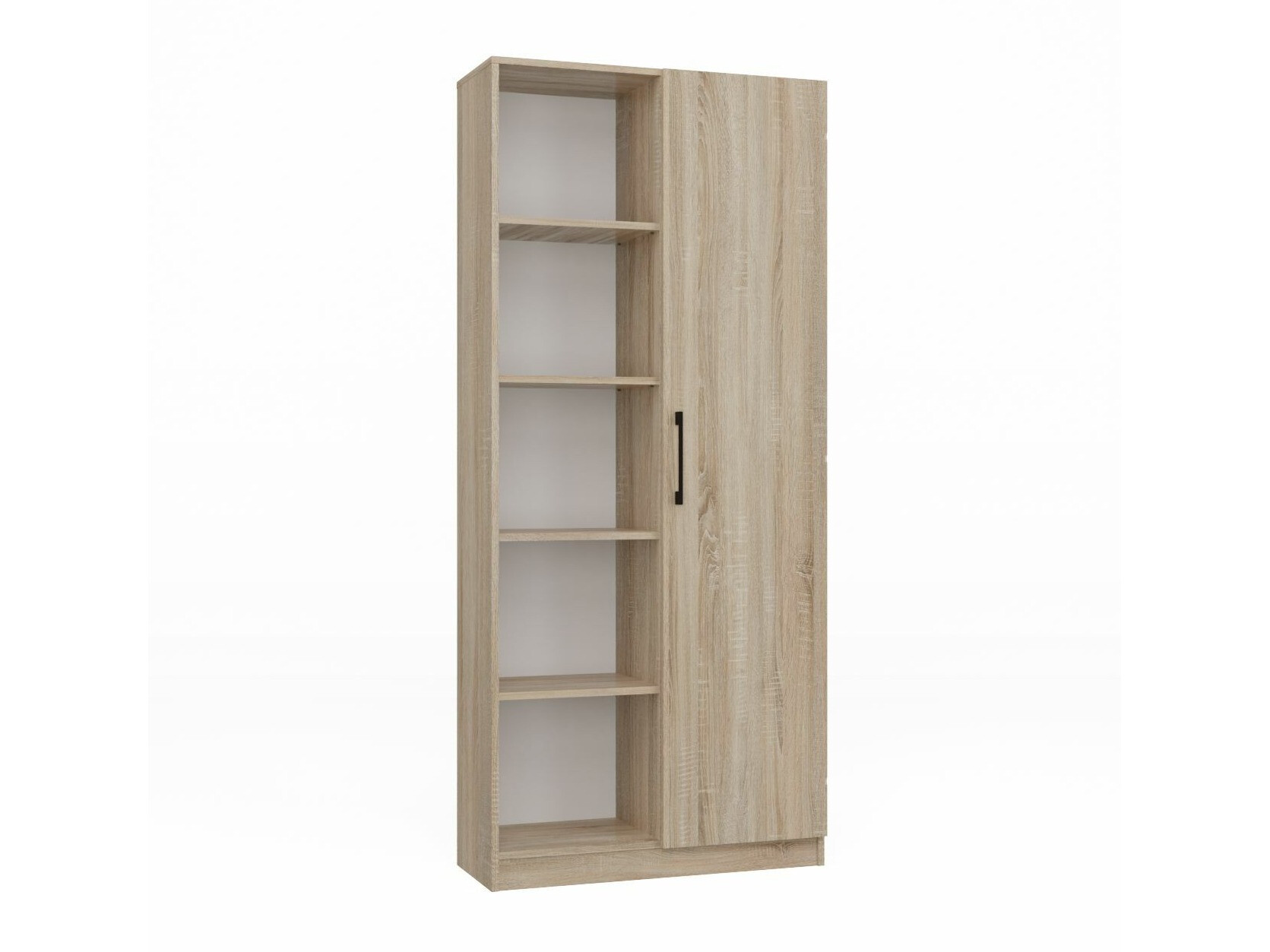 Könyvespolc Elbvelu 122 (Sonoma tölgy)