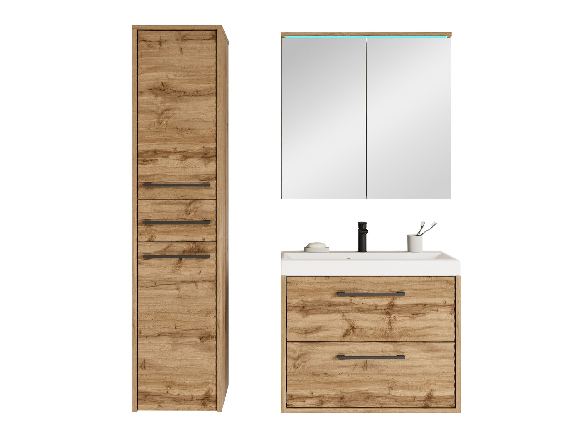 Fürdőszobai garnitúra Sarasota 173 (Wotan tölgy)