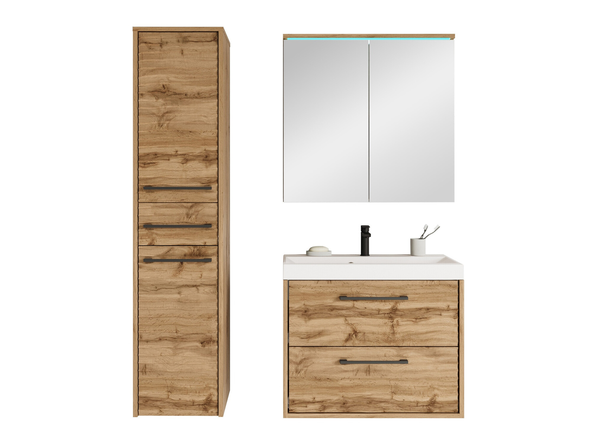 Fürdőszobai garnitúra Sarasota 173 (Wotan tölgy)