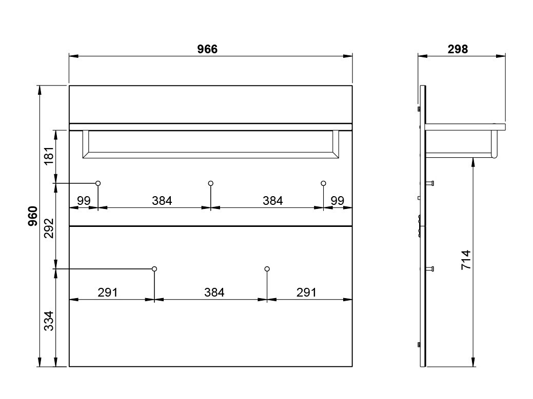 Fogas Fivsori 107 (Fehér)