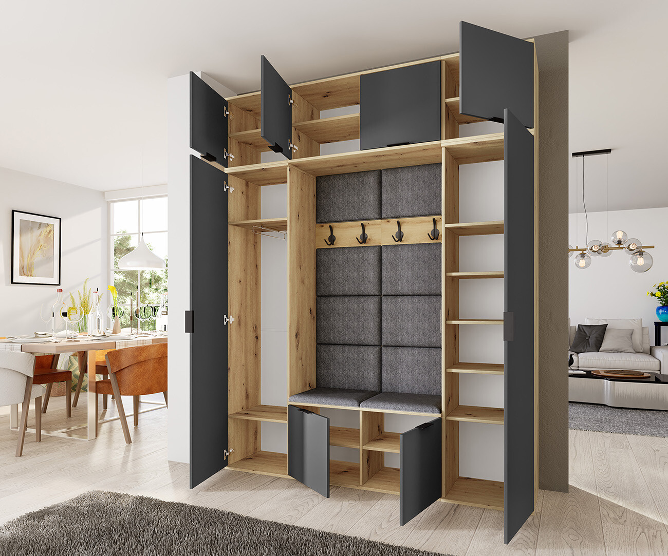 Előszoba garnitúra Meldomo 107