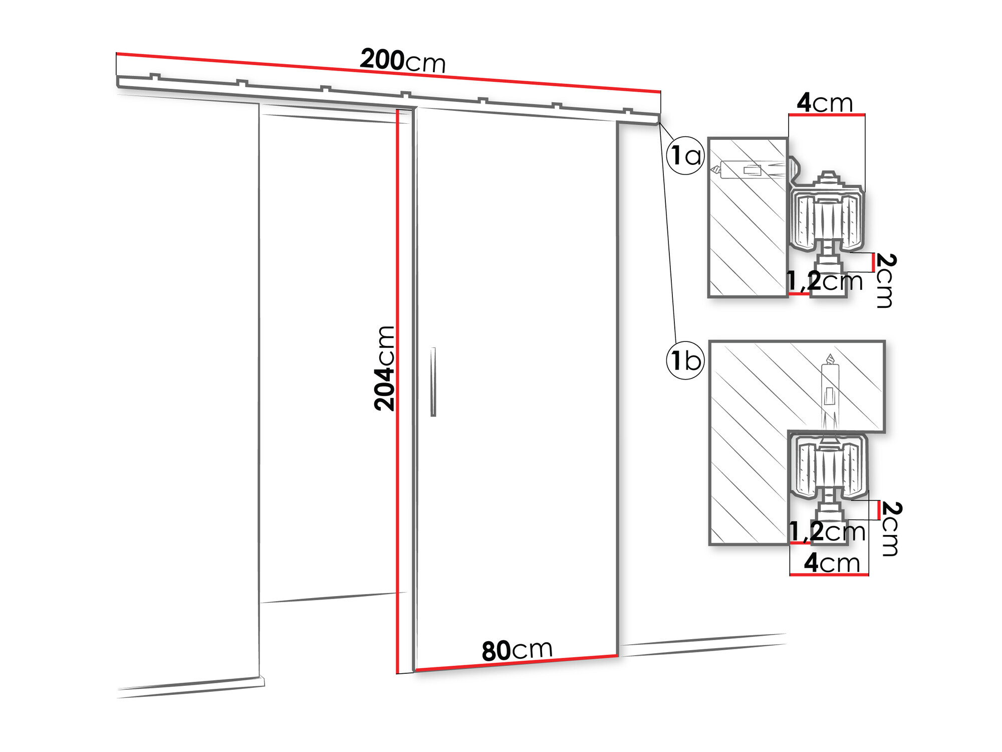 Tolóajtók Hartford 489 (Kasmír)