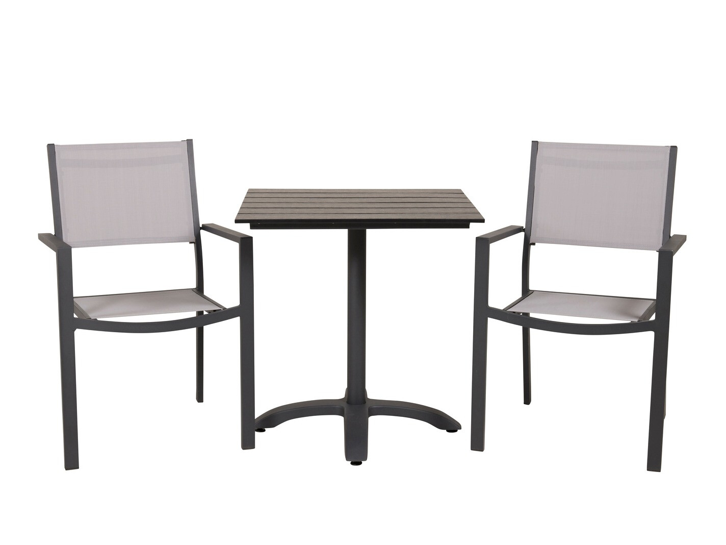 Erkélybútor-készlet Dallas 4407 (Világosszürke)