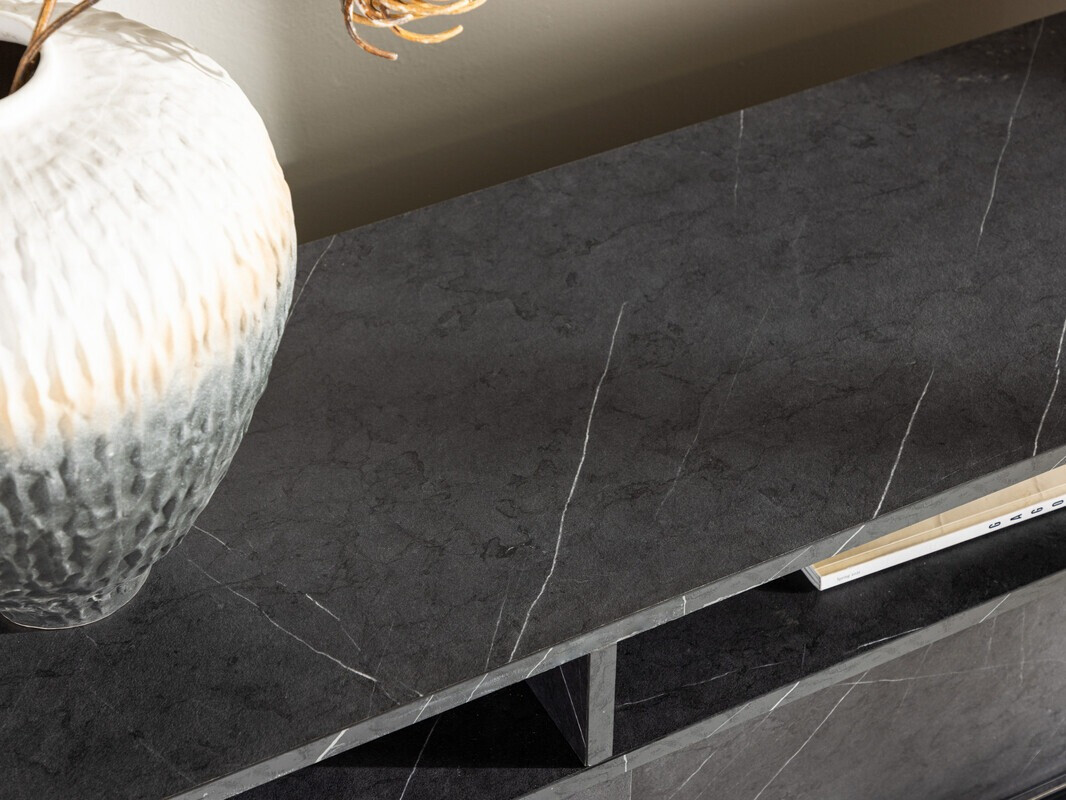 TV-állvány Dallas 4414 (Fekete)