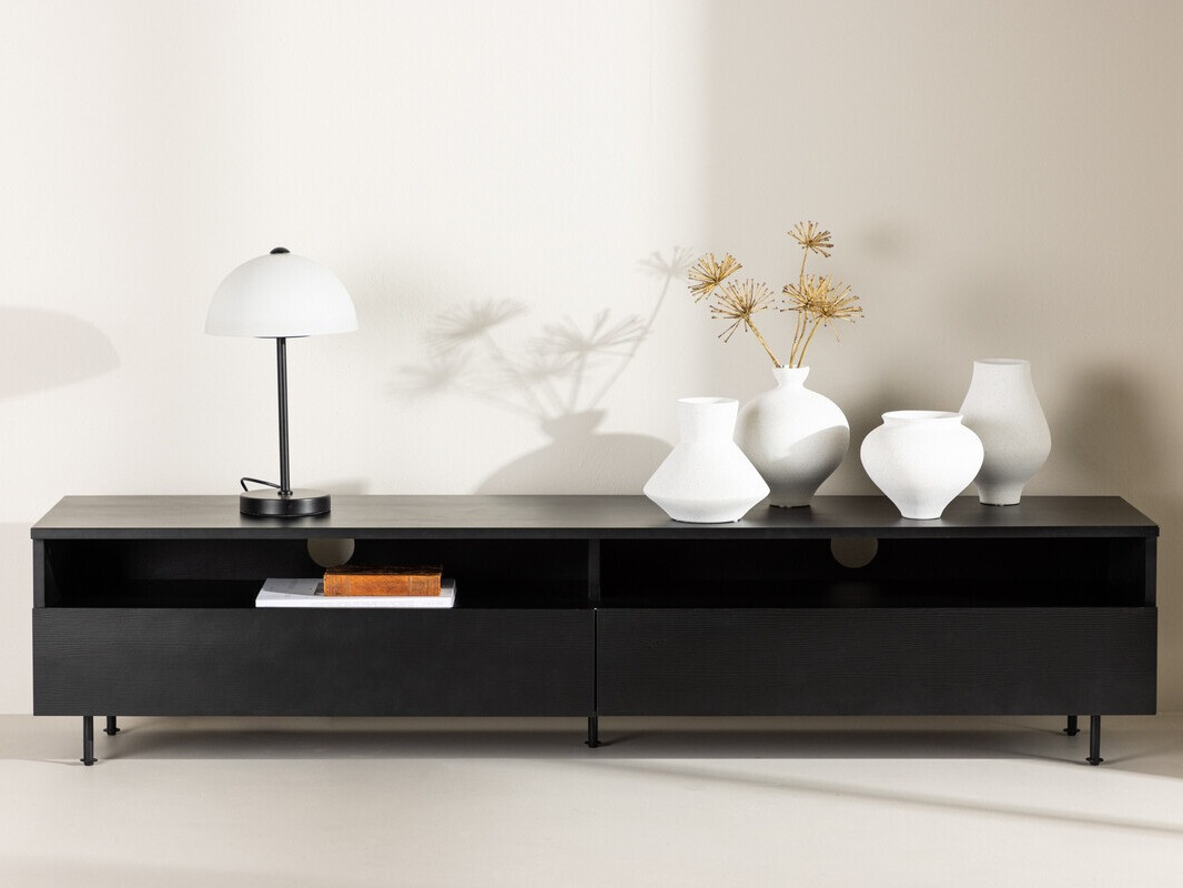 TV-állvány Dallas 4415 (Fekete)