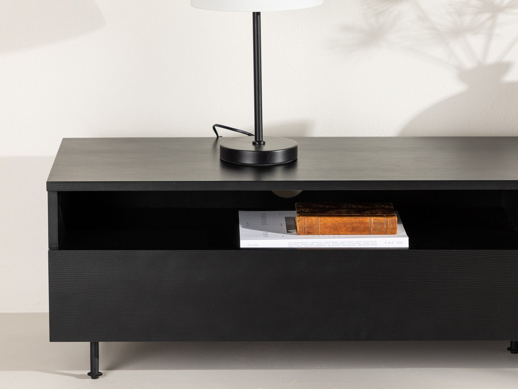 TV-állvány Dallas 4415 (Fekete)