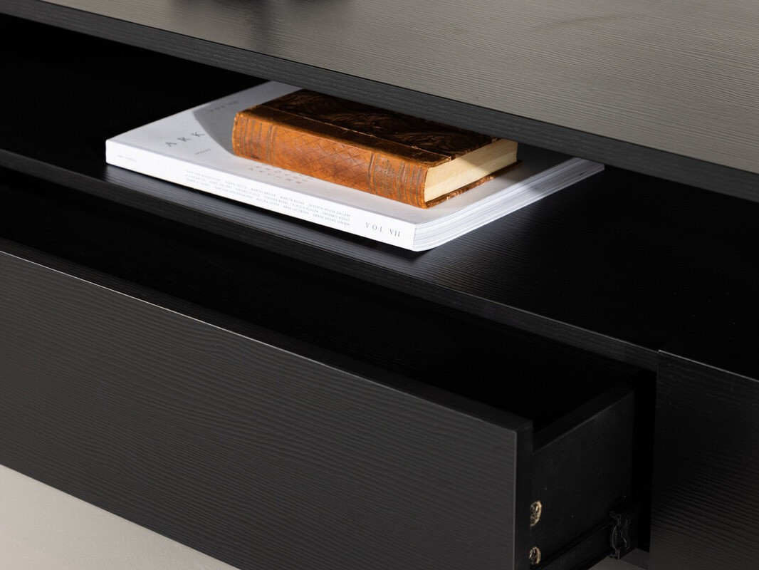 TV-állvány Dallas 4415 (Fekete)