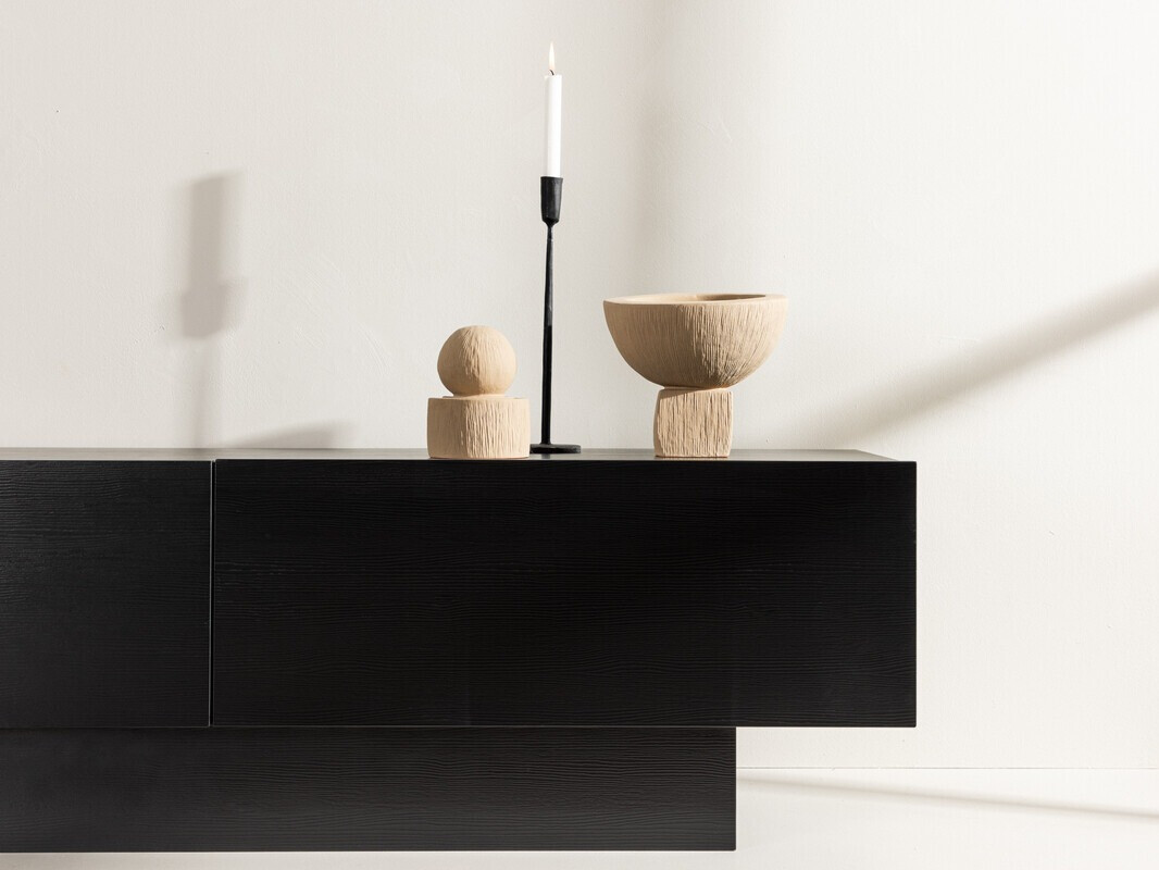 TV-állvány Dallas 4416 (Fekete)