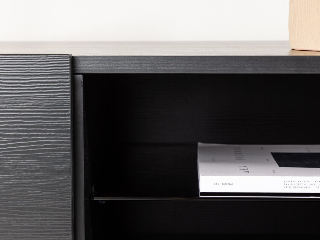 TV-állvány Dallas 4416 (Fekete)