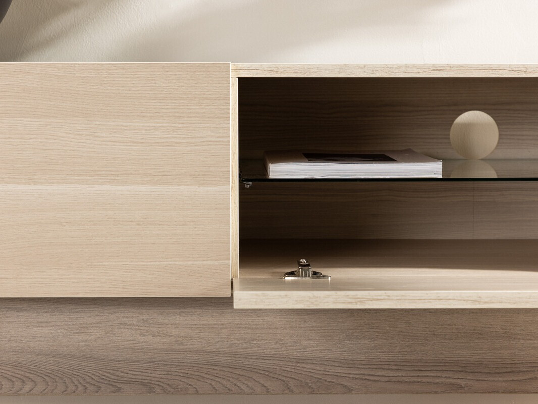 TV-állvány Dallas 4416 (Világos fa)