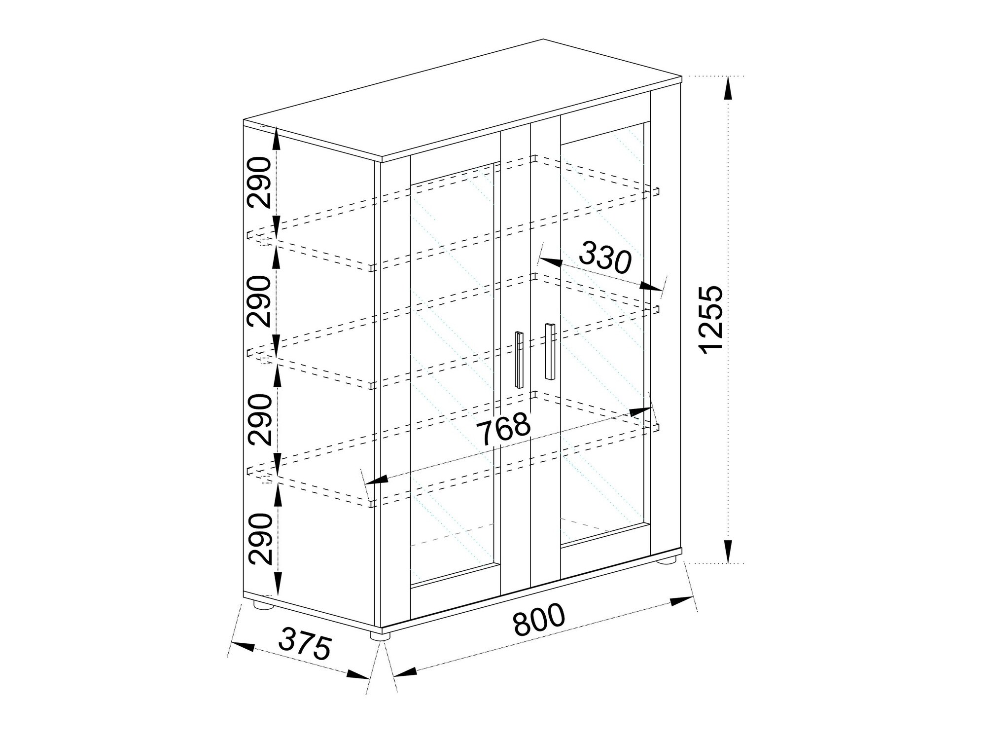 Szekrény Melelbo 103
