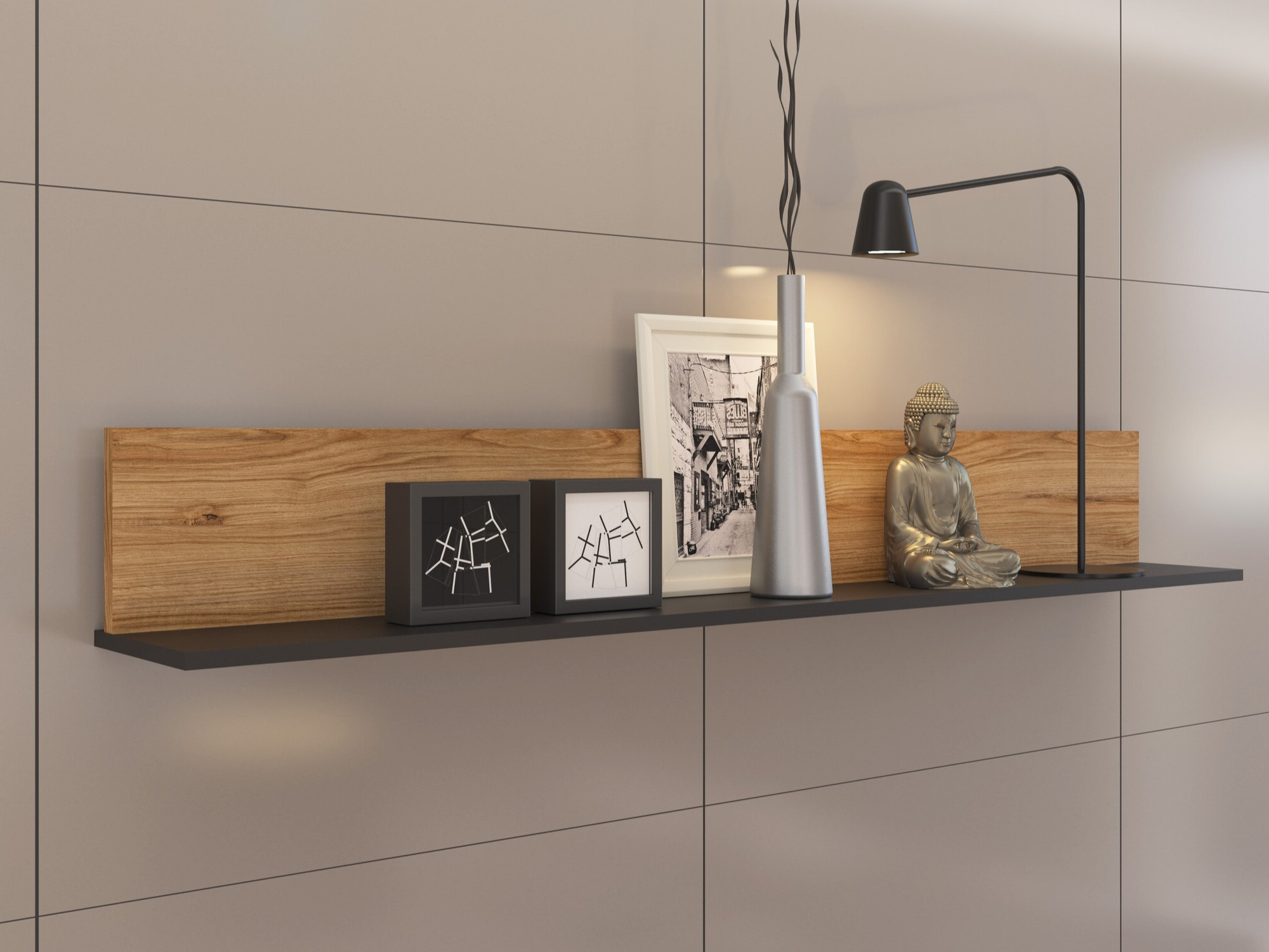 Fali polc Livflou 104