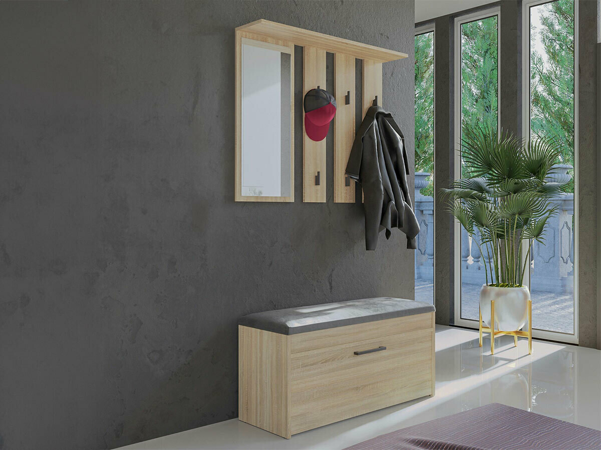 Előszoba garnitúra Mandeville 218 (Sonoma tölgy)