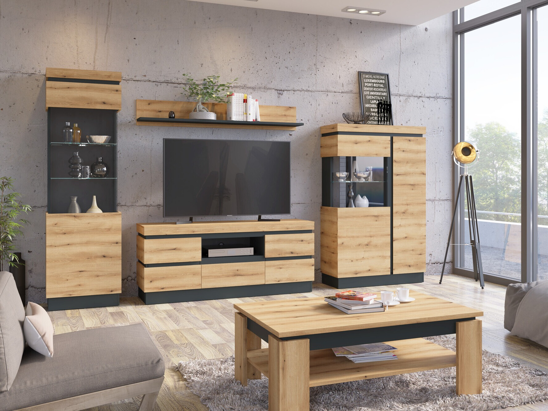 Dohányzóasztal Enocira 110