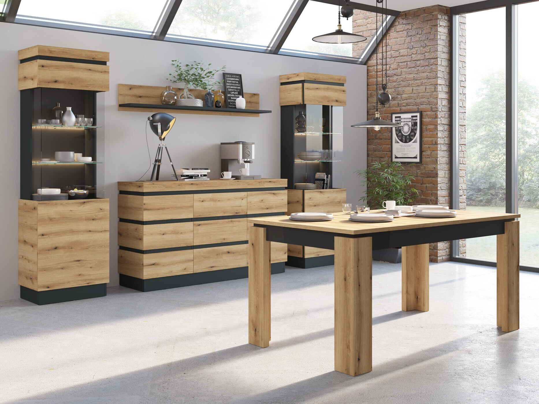 Könyvespolc Enocira 101 (Bal)