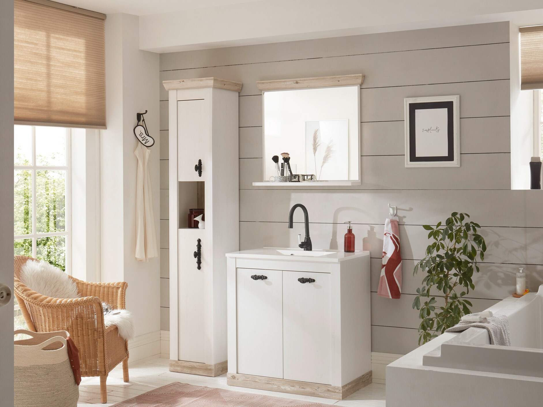 Fürdőszoba garnitúra Daltori 151 (Nem)