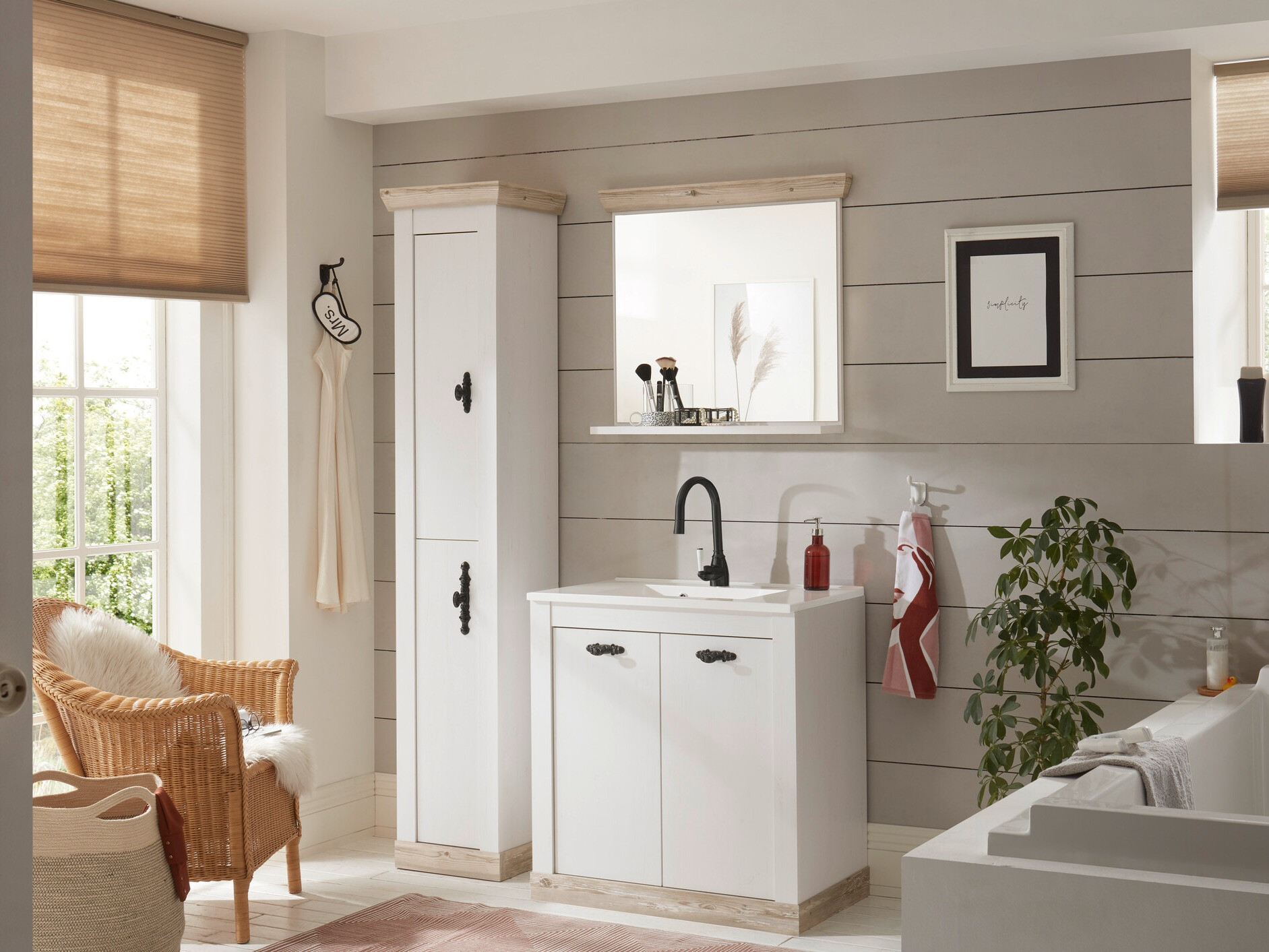 Fürdőszobai garnitúra Daltori 150 (Igen)