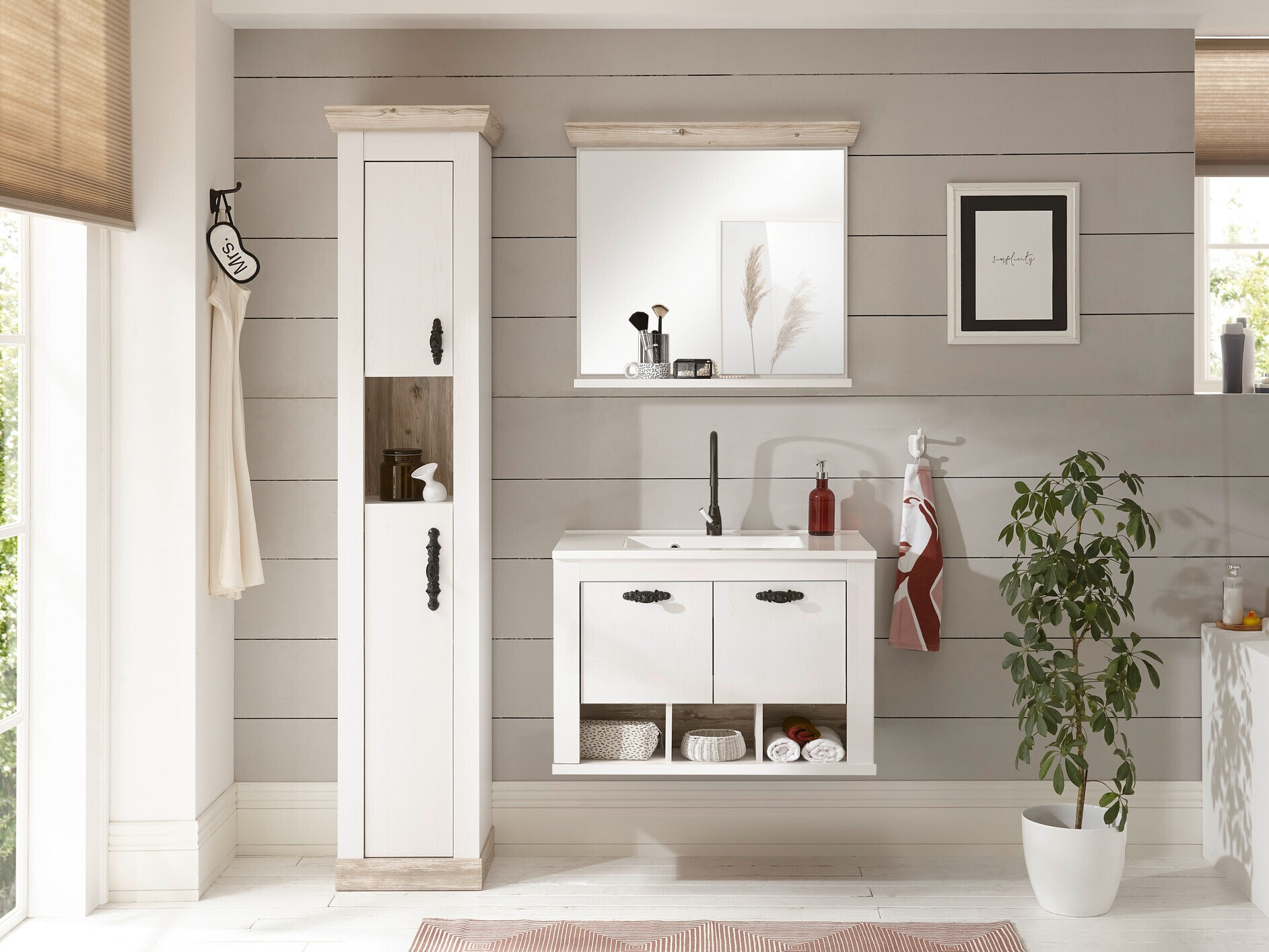 Fürdőszobai garnitúra Daltori 155 (Nem)