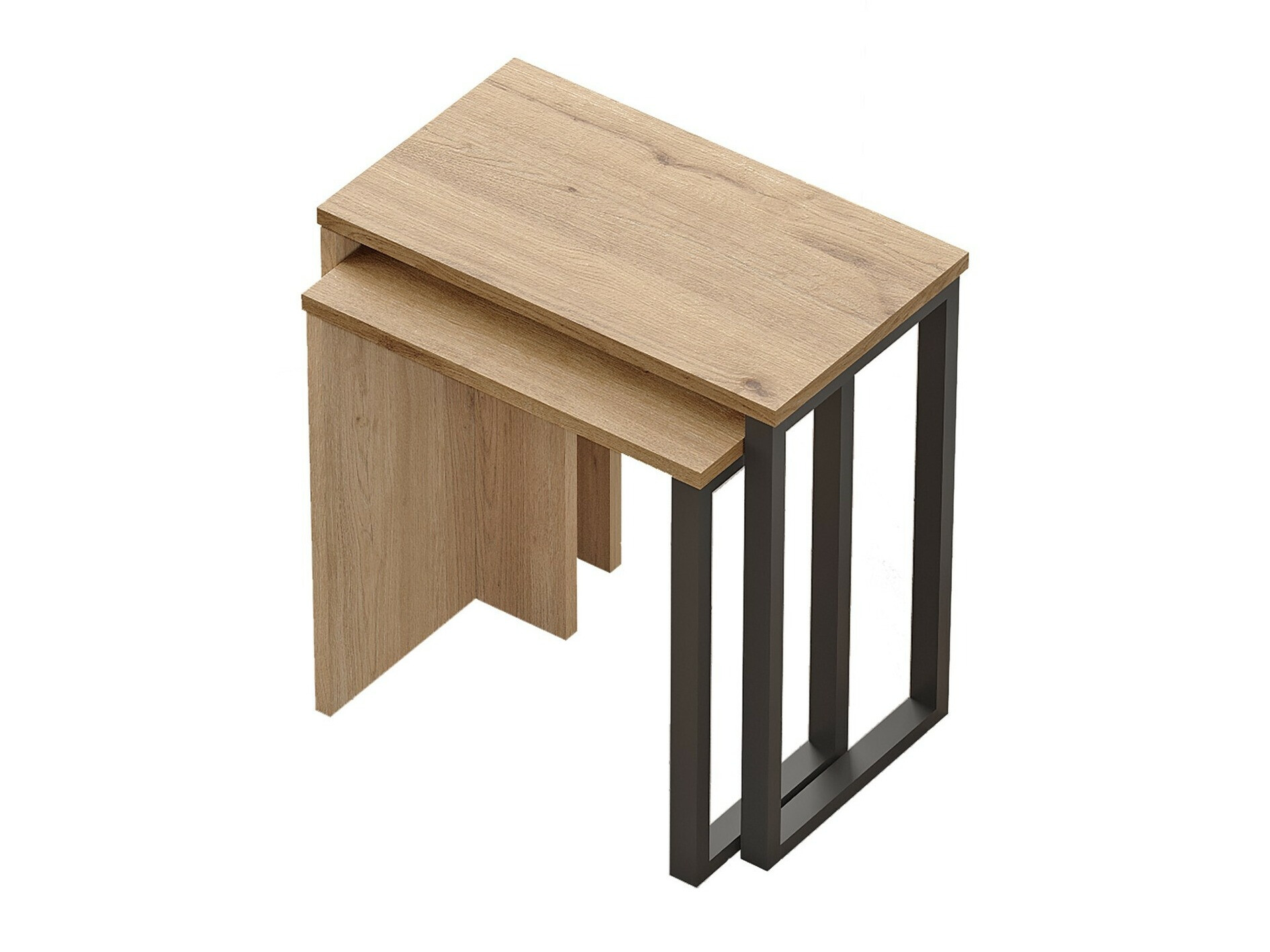 Oldalsó asztalok szett Fertore 106 (Dió)