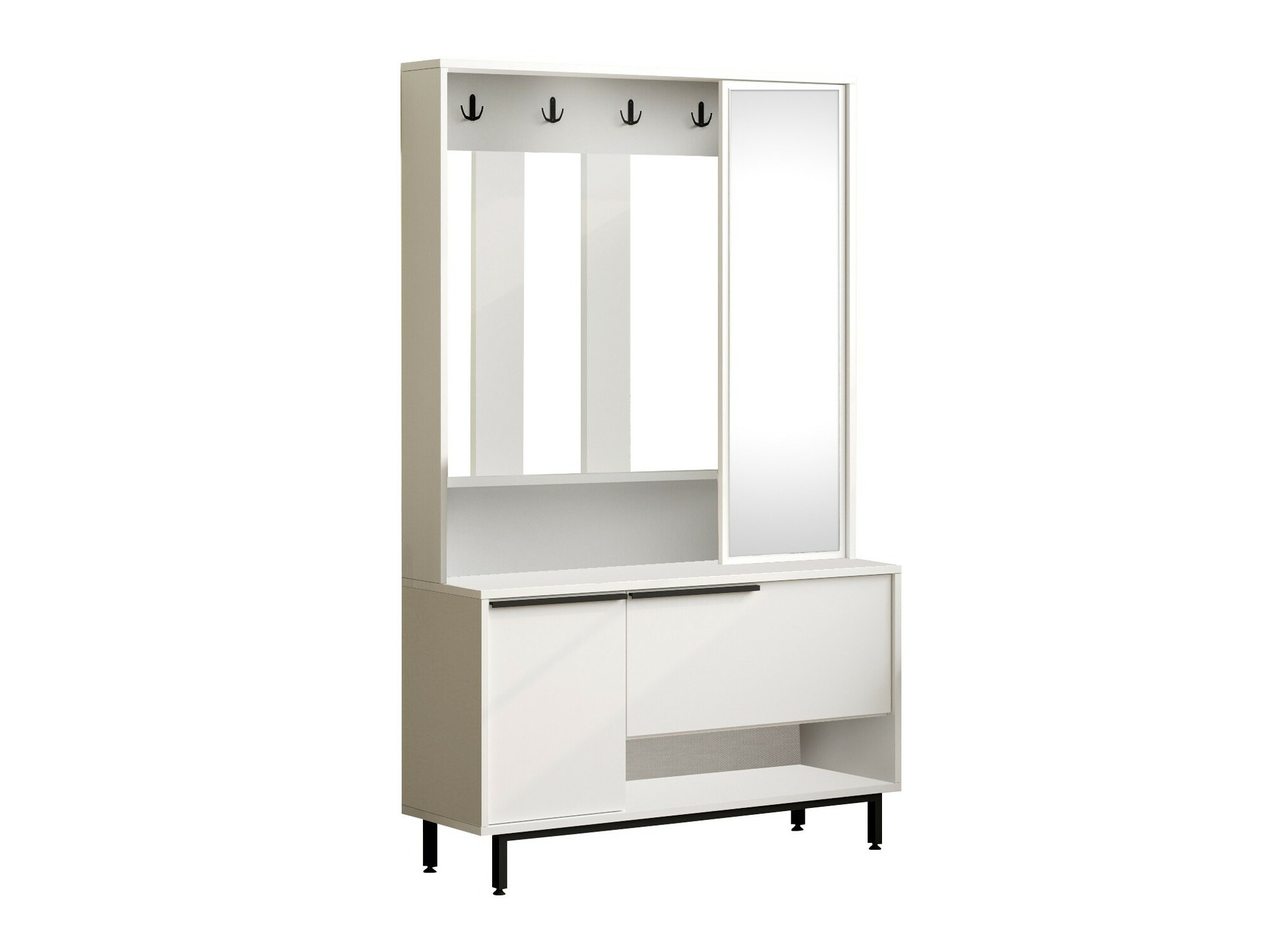 Előszoba garnitúra Fertore 110 (Fehér)