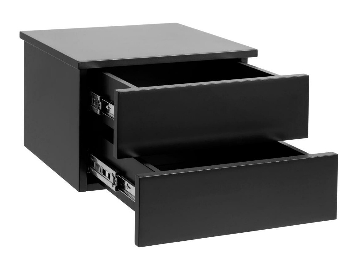 Éjjeliszekrény Norsica 644 (Fekete)