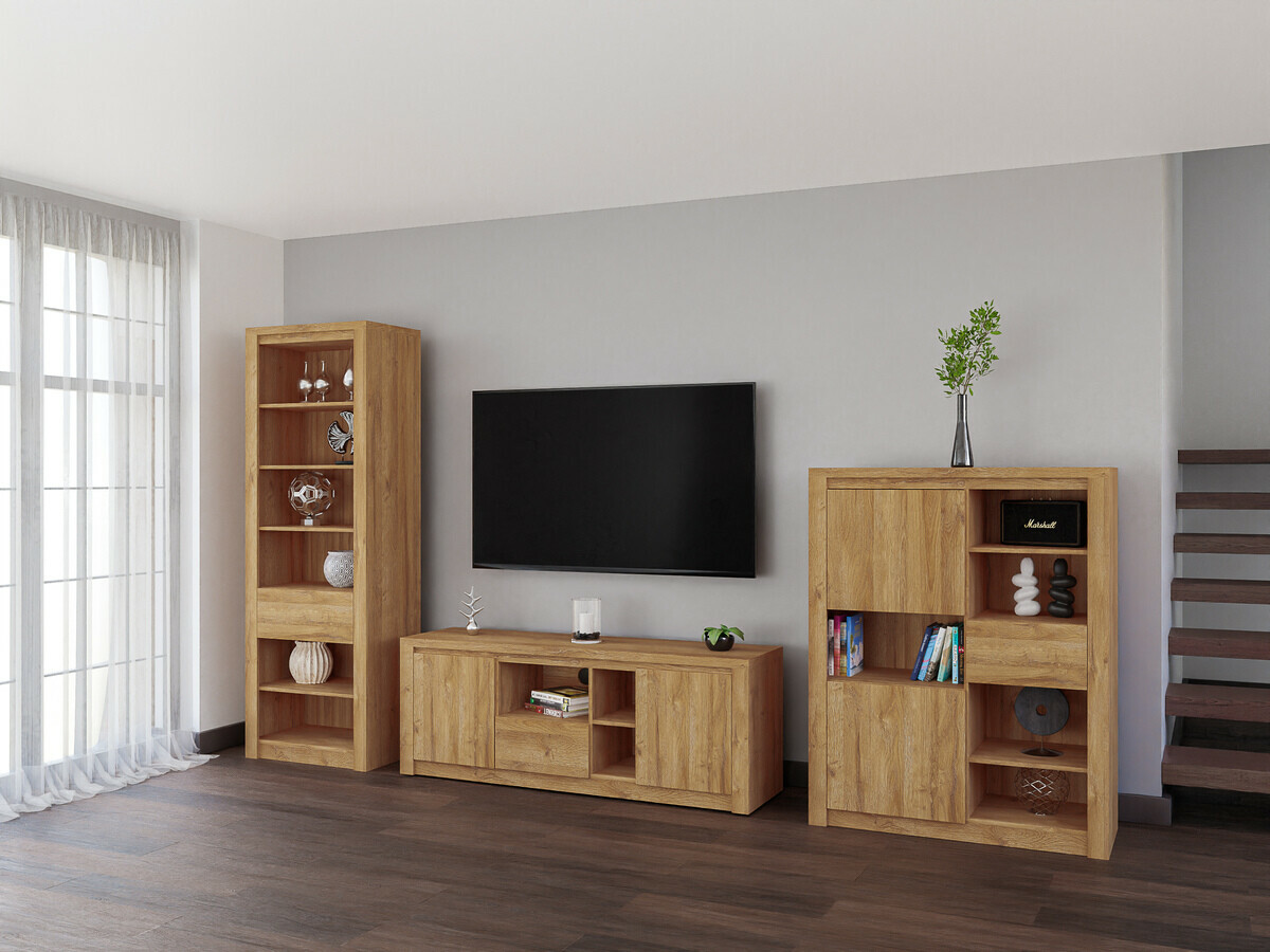 Könyvespolc Boston 644 (Tölgy)