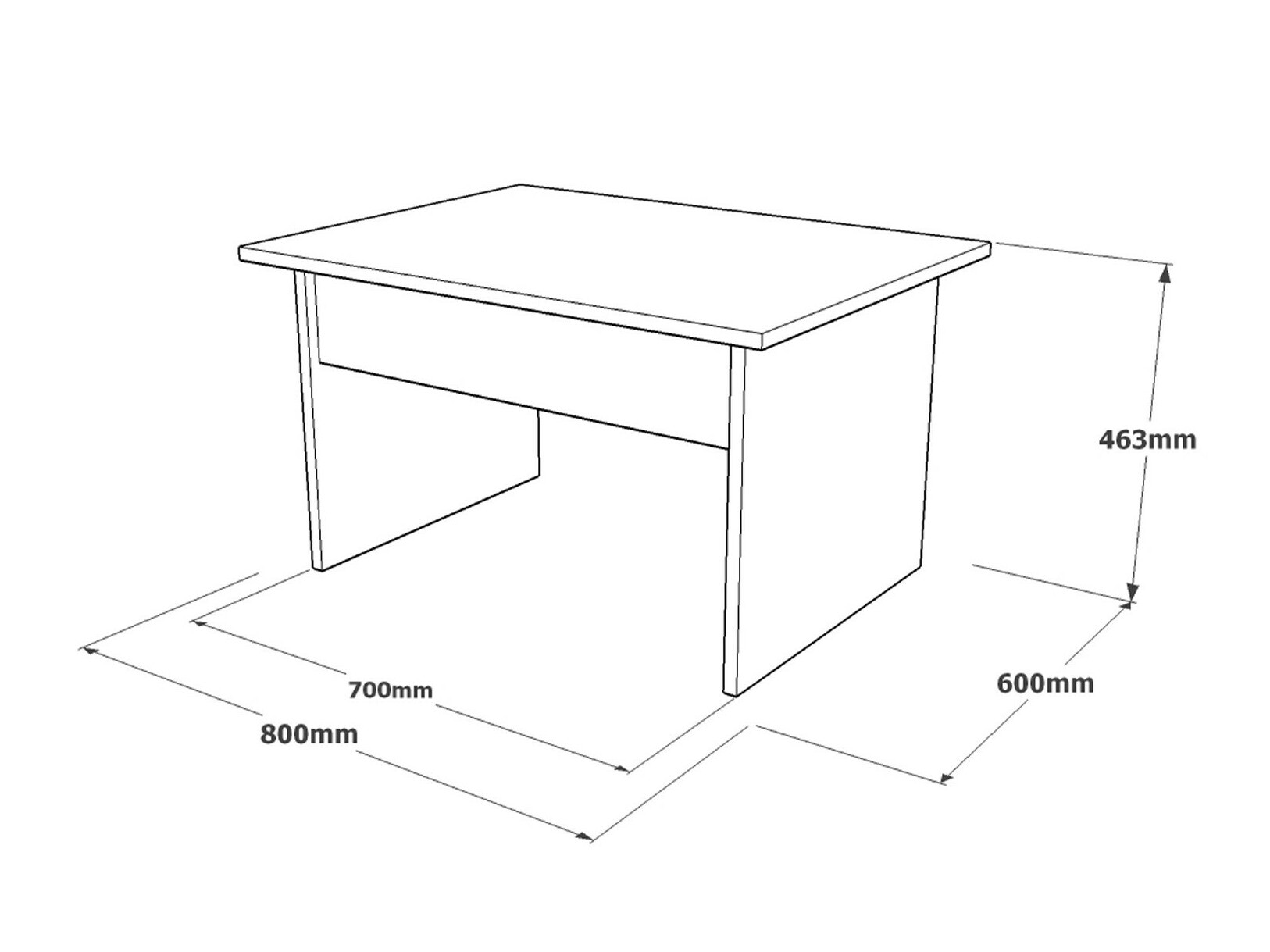 Dohányzóasztal Kailua 2094