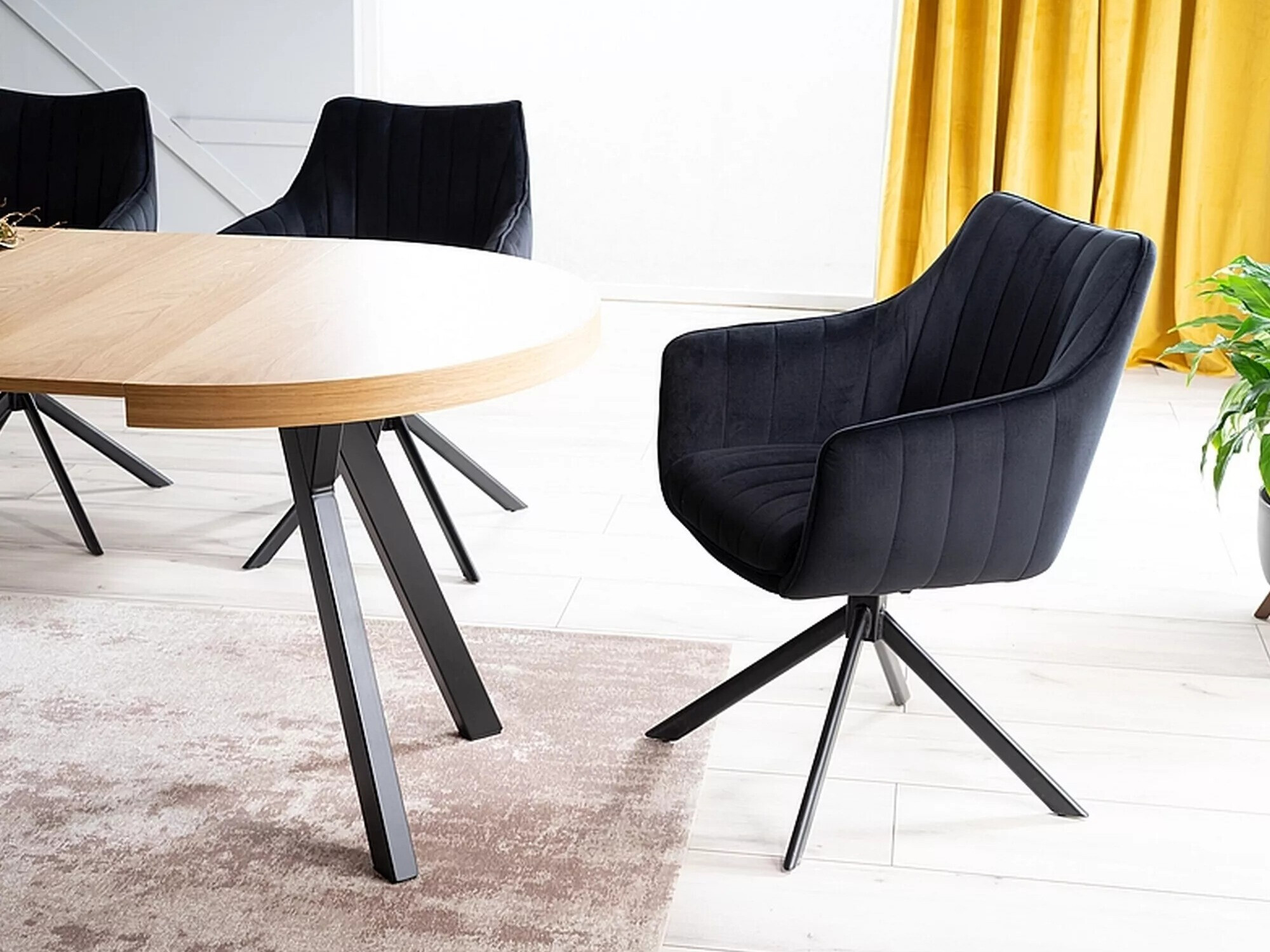 Szék Detroit 134 (Fekete)