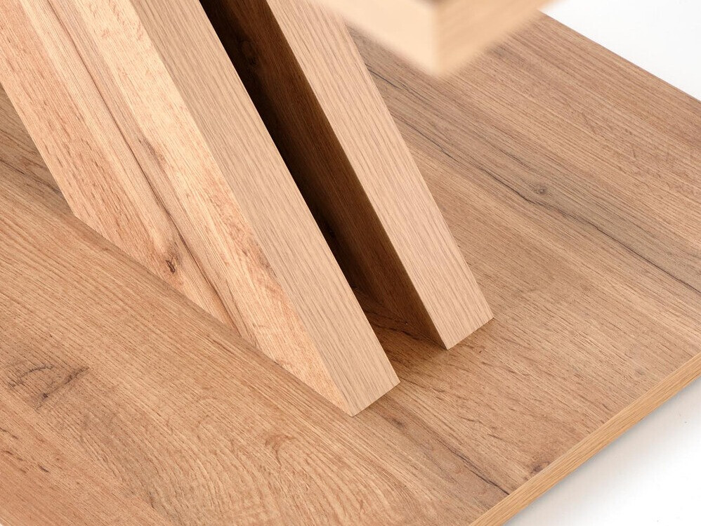 Asztal Houston 1724 (Fekete + Wotan tölgy)